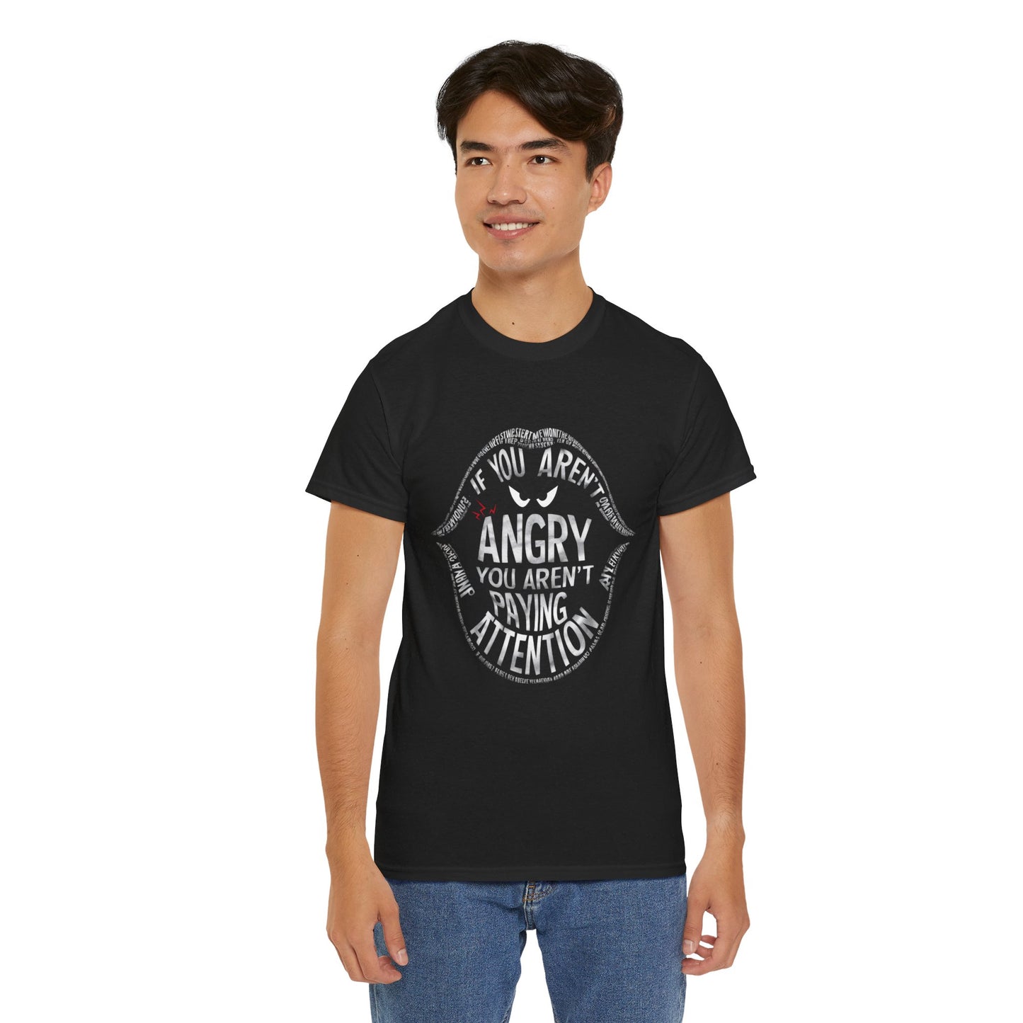 If You Aren't Printed T Shirt with Hearts