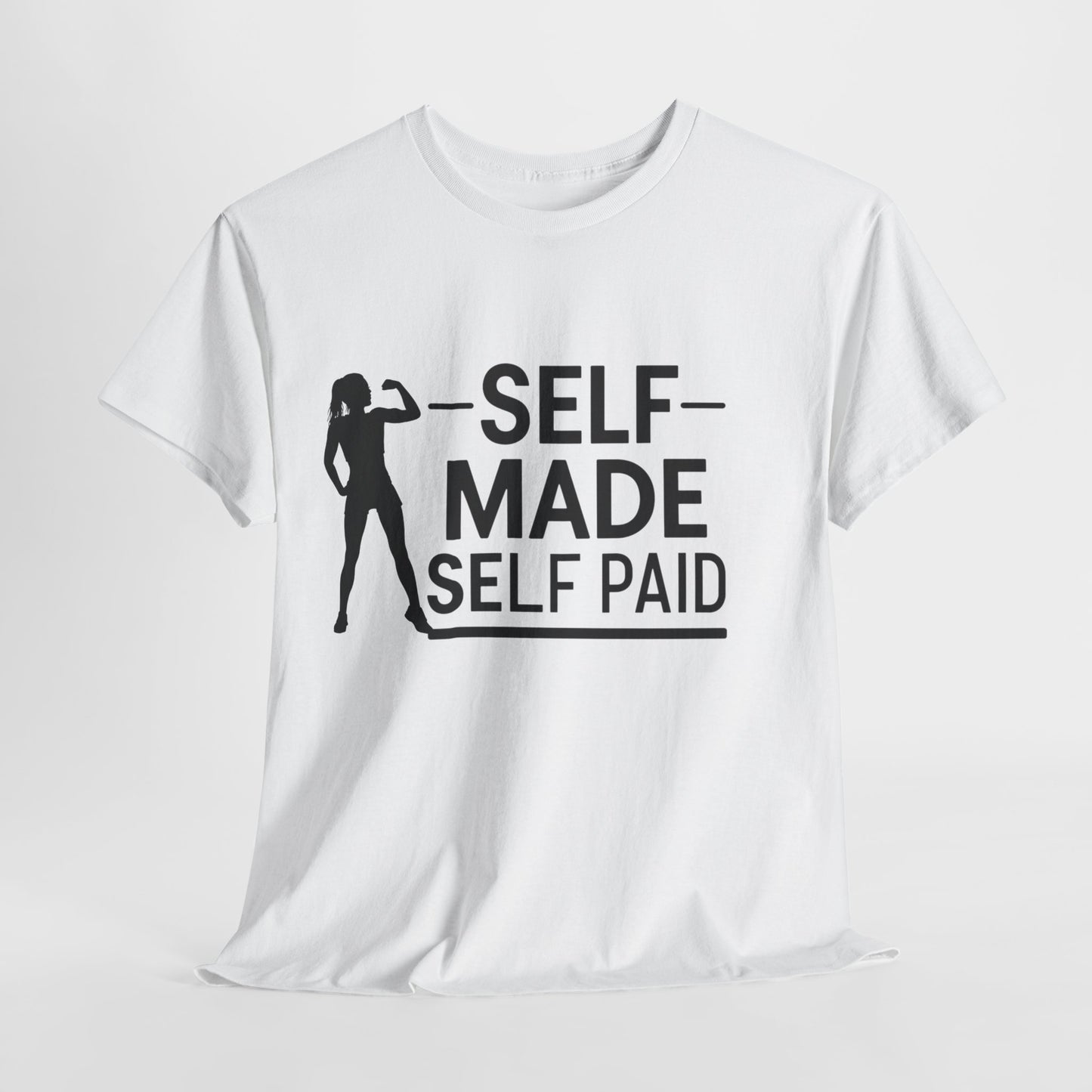 Self Made Printed T Shirt with Hearts