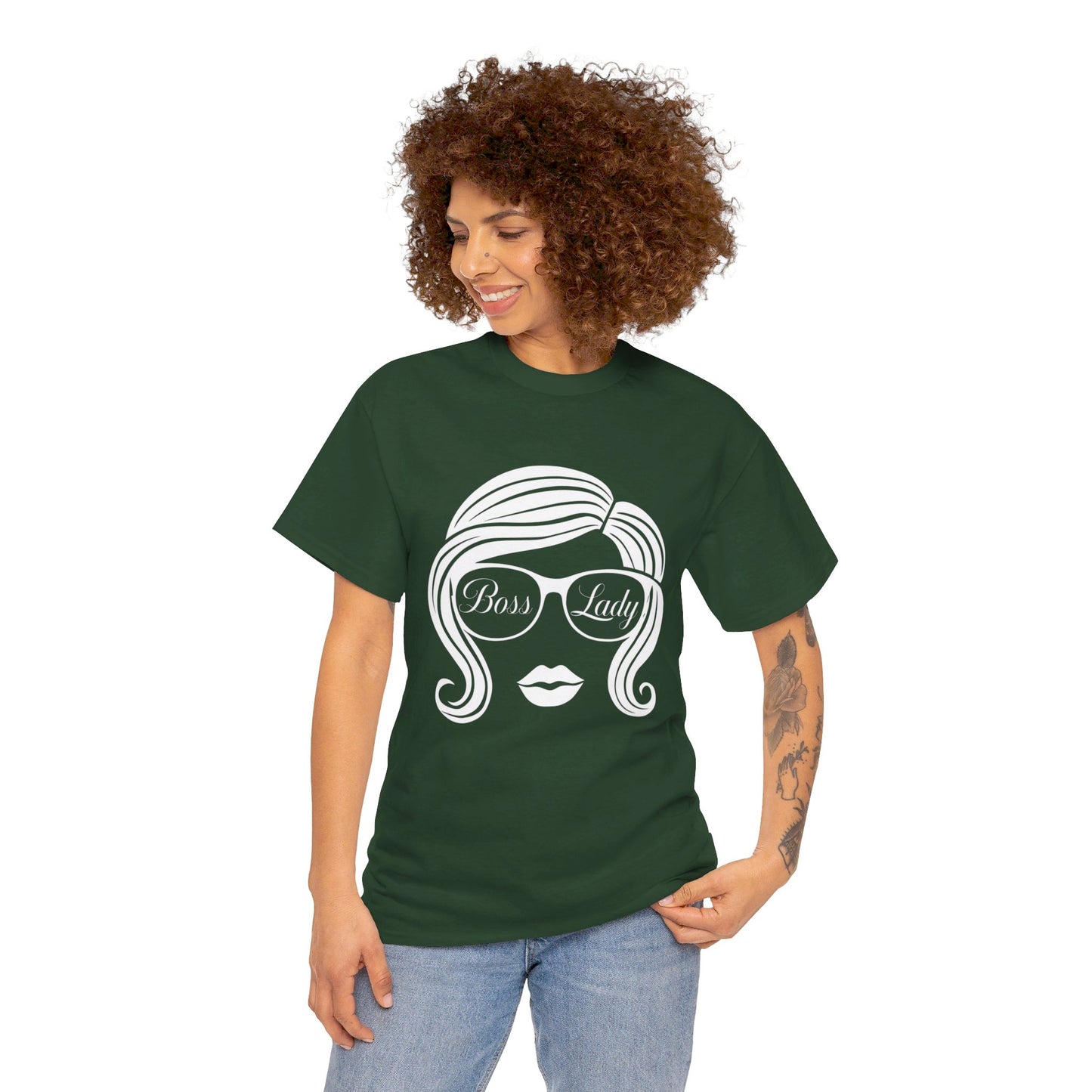 Boss Lady Women Heavy Cotton Tee