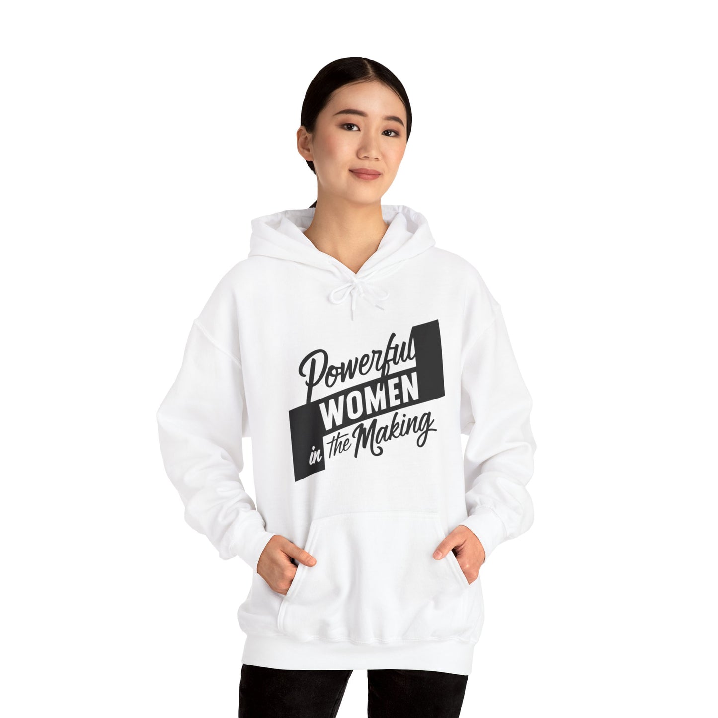 Powerful Women in the Making Unisex Heavy Blend™ Hooded Sweatshirt