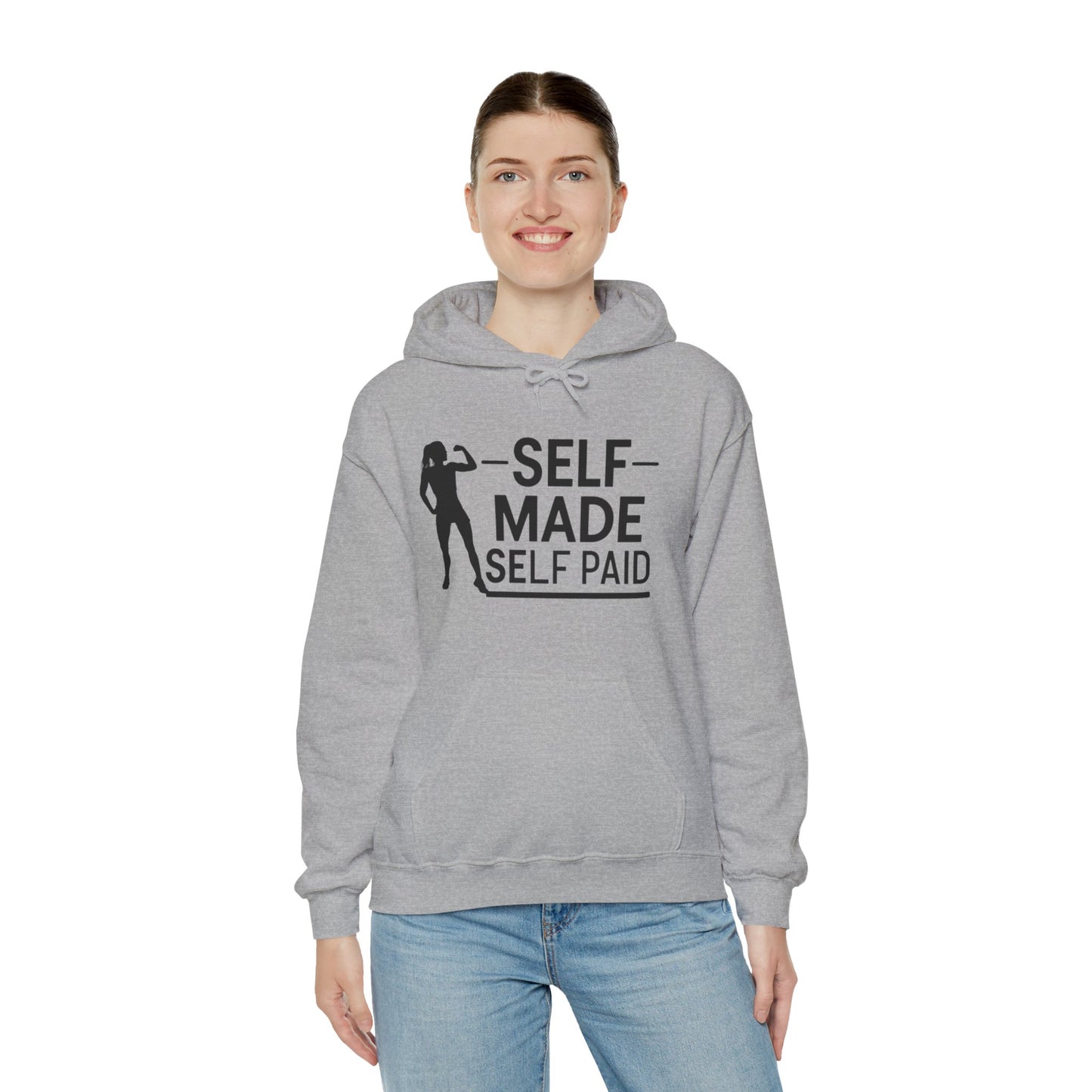 Self Made Self Paid Unisex Heavy Blend™ Hooded Sweatshirt