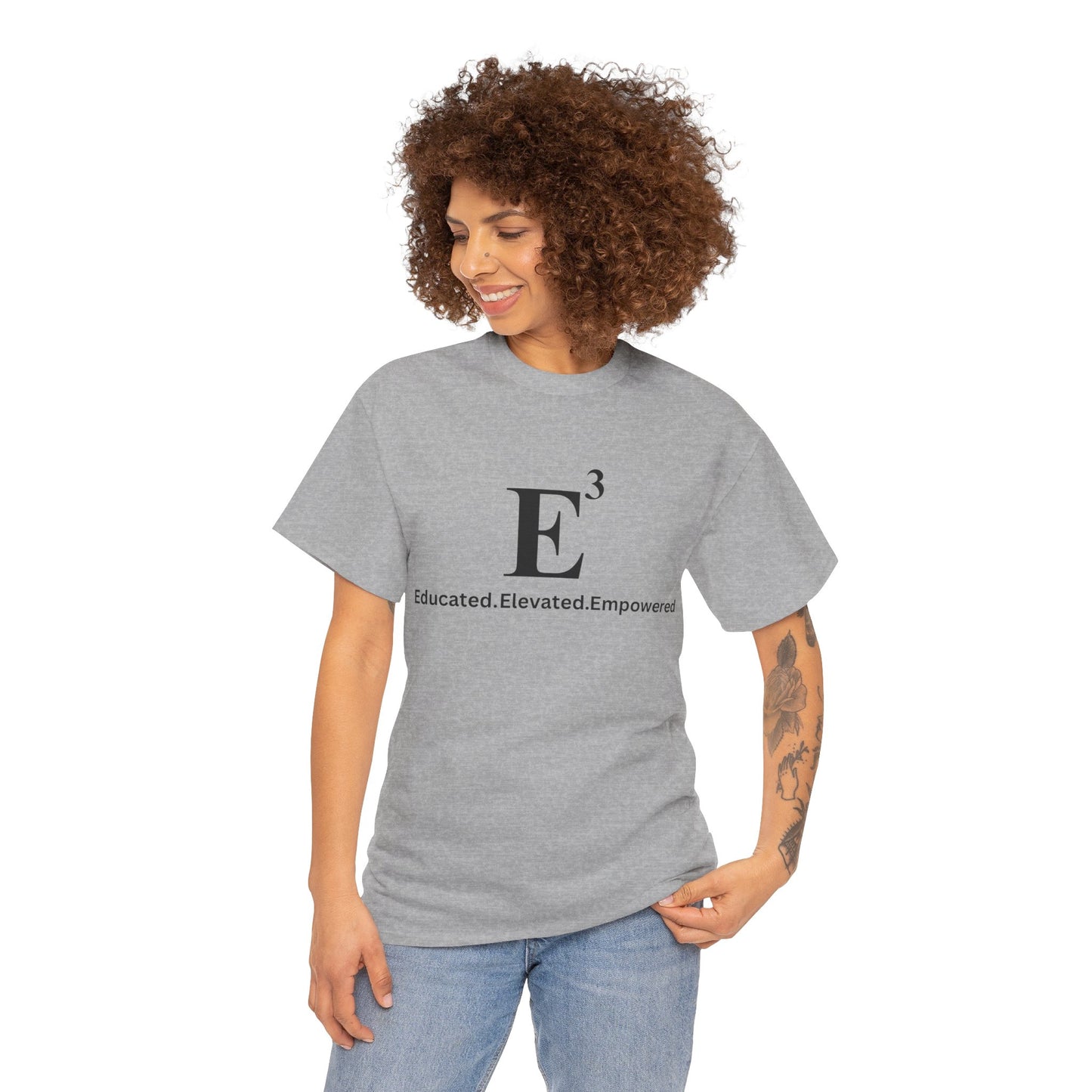 Educated Printed T Shirt with Hearts