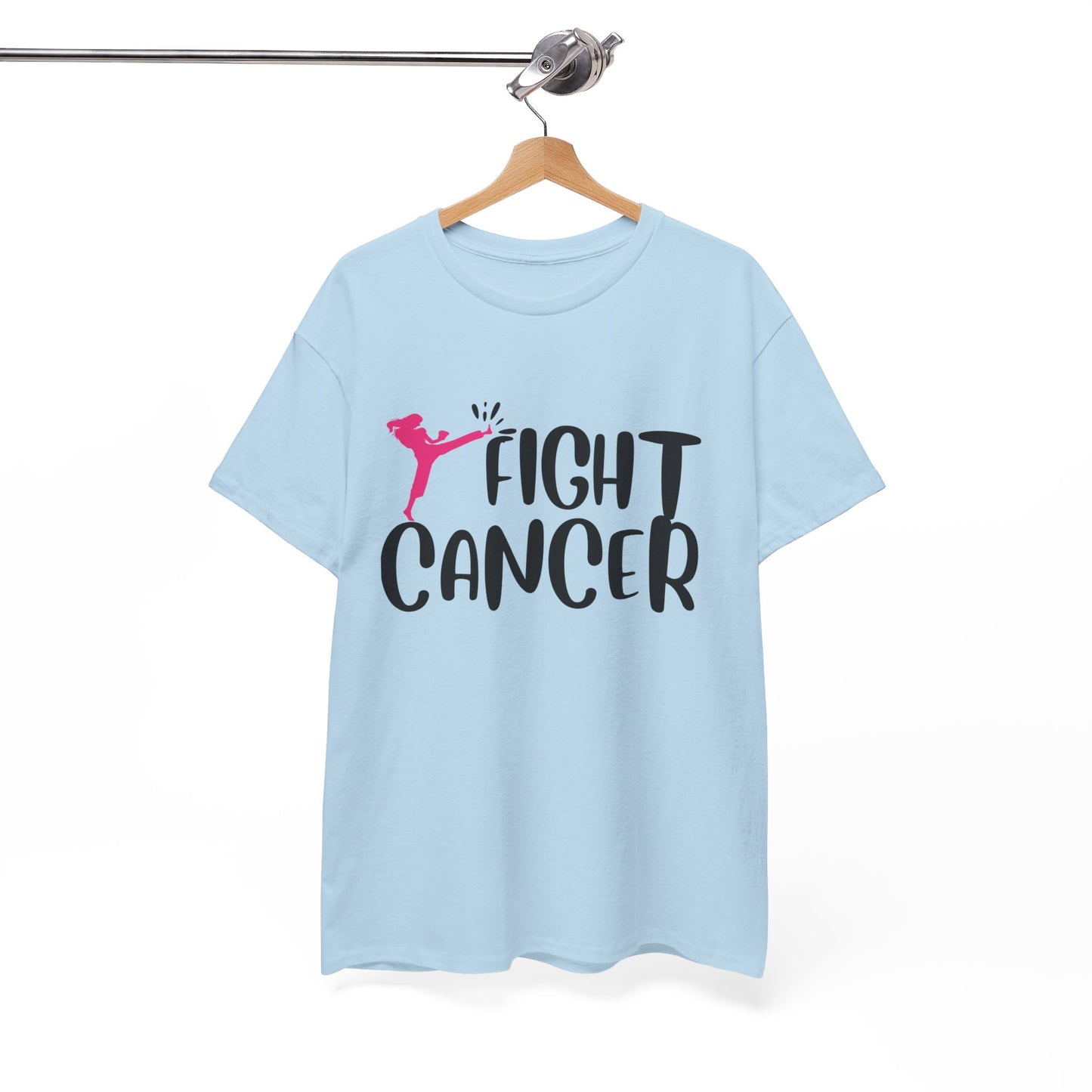 Fight Cancer Unisex Heavy Cotton Tee