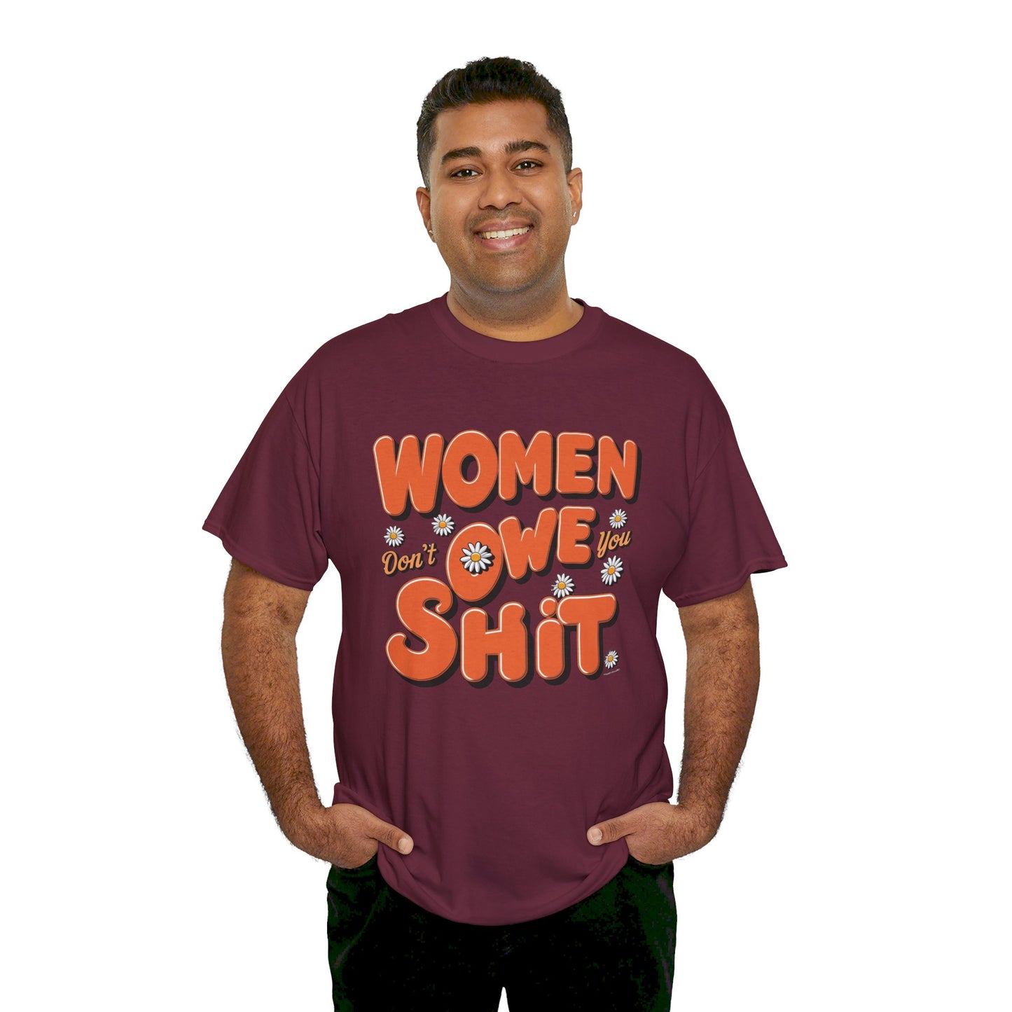 Women Don't Women Heavy Cotton Tee