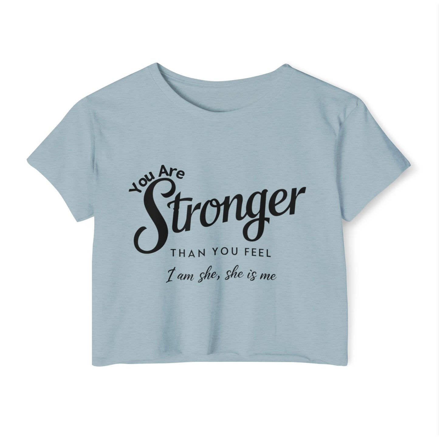 You Are Women's Festival Crop Top