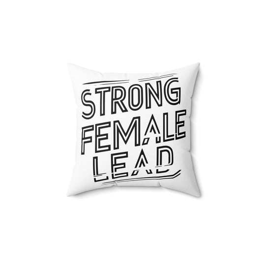 Strong Spun Polyester Square Pillow