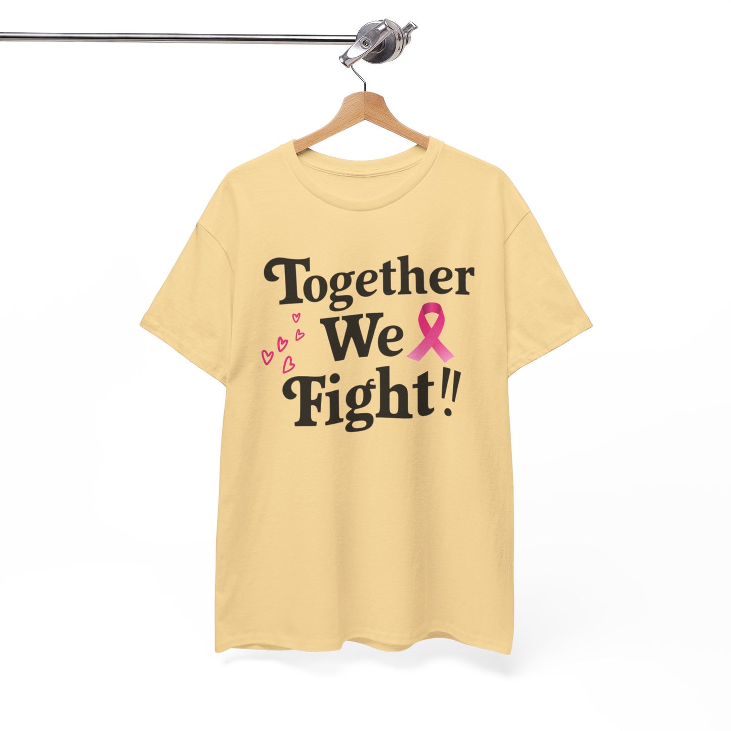 Together We Fight Unisex Heavy Cotton Tee