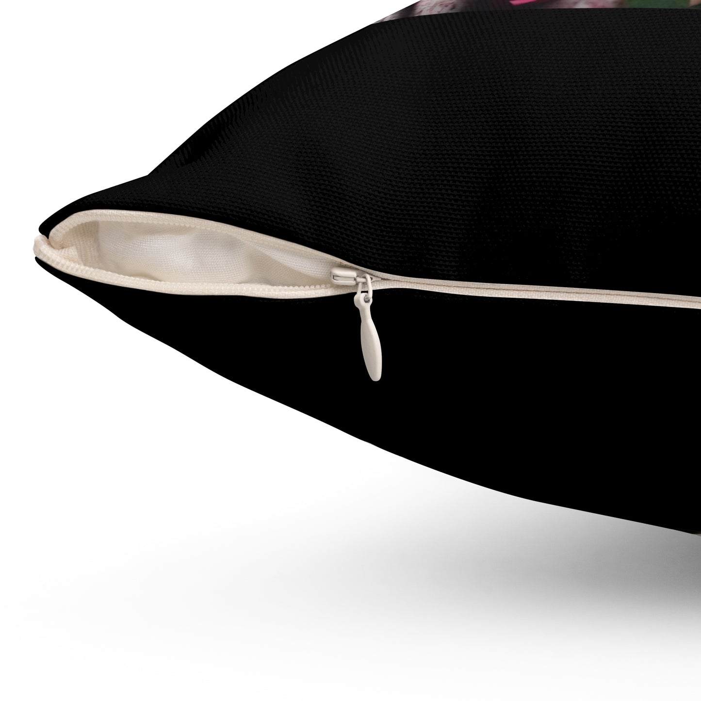 Women Spun Polyester Square Pillow