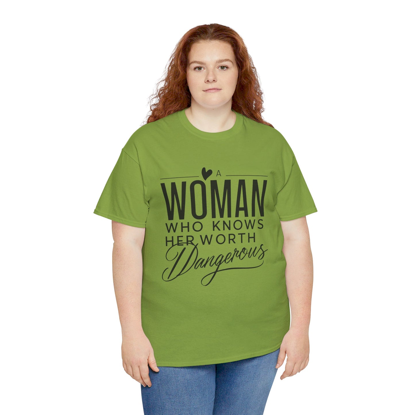 A Woman Heavy Cotton Tee