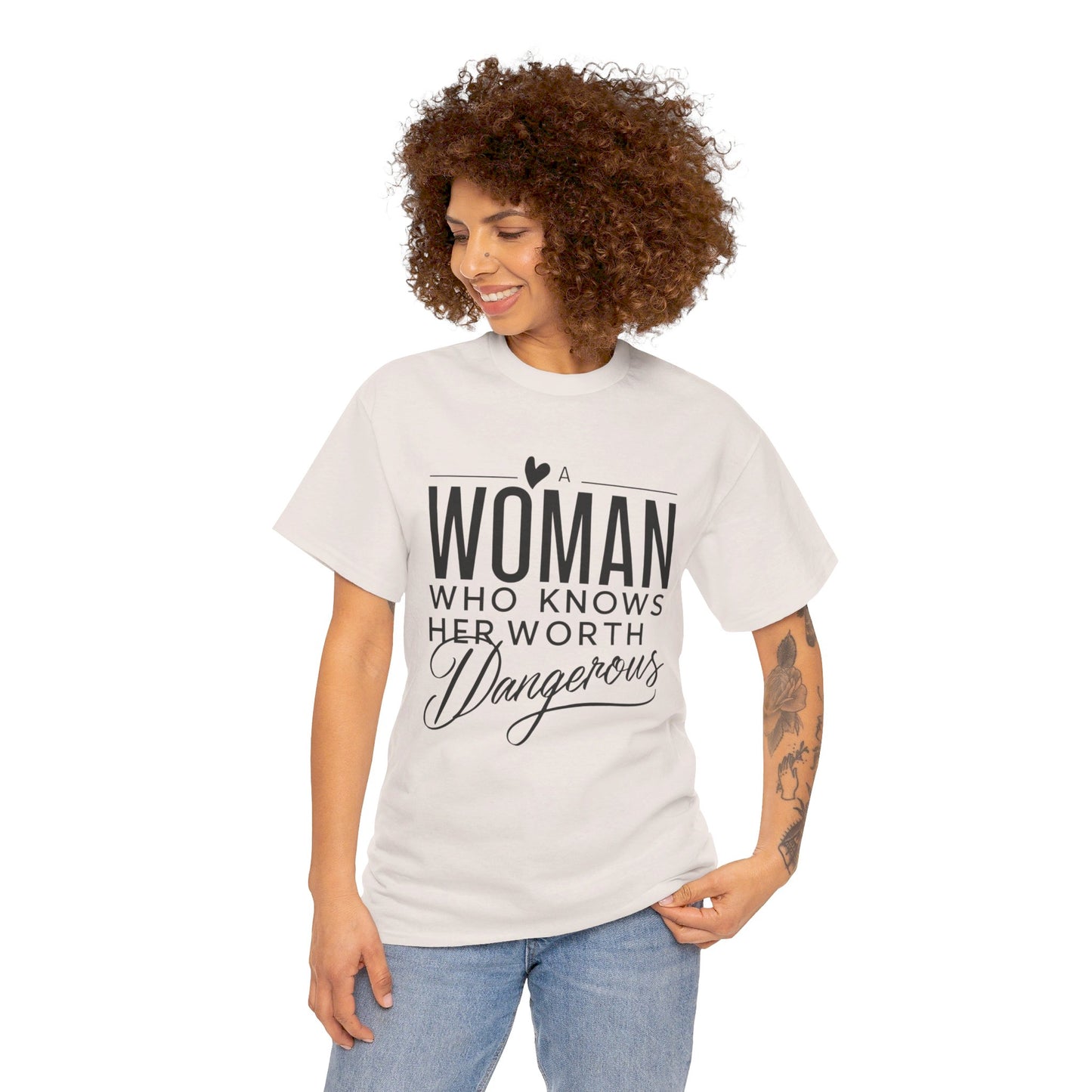 A Woman Heavy Cotton Tee
