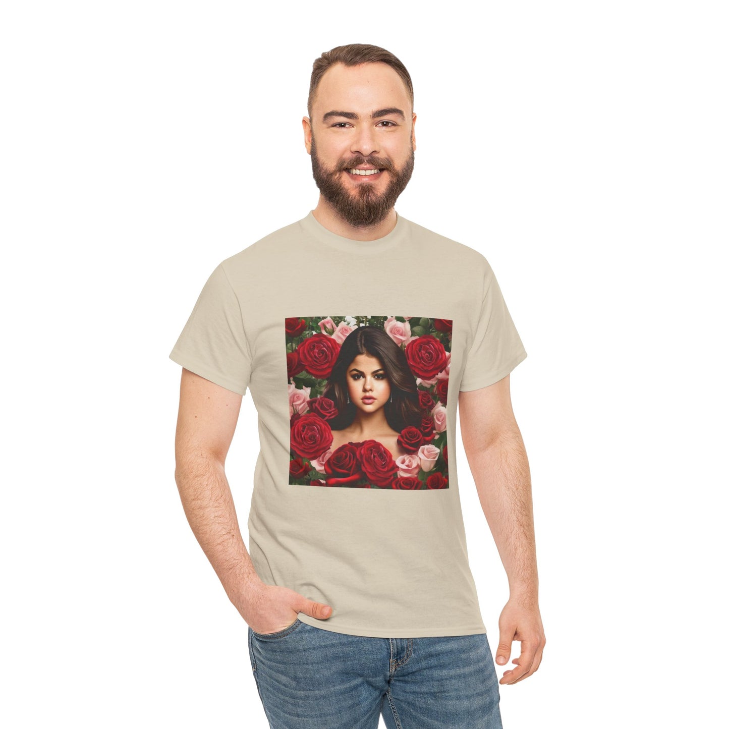 Selena Gomez T Shirt with Hearts