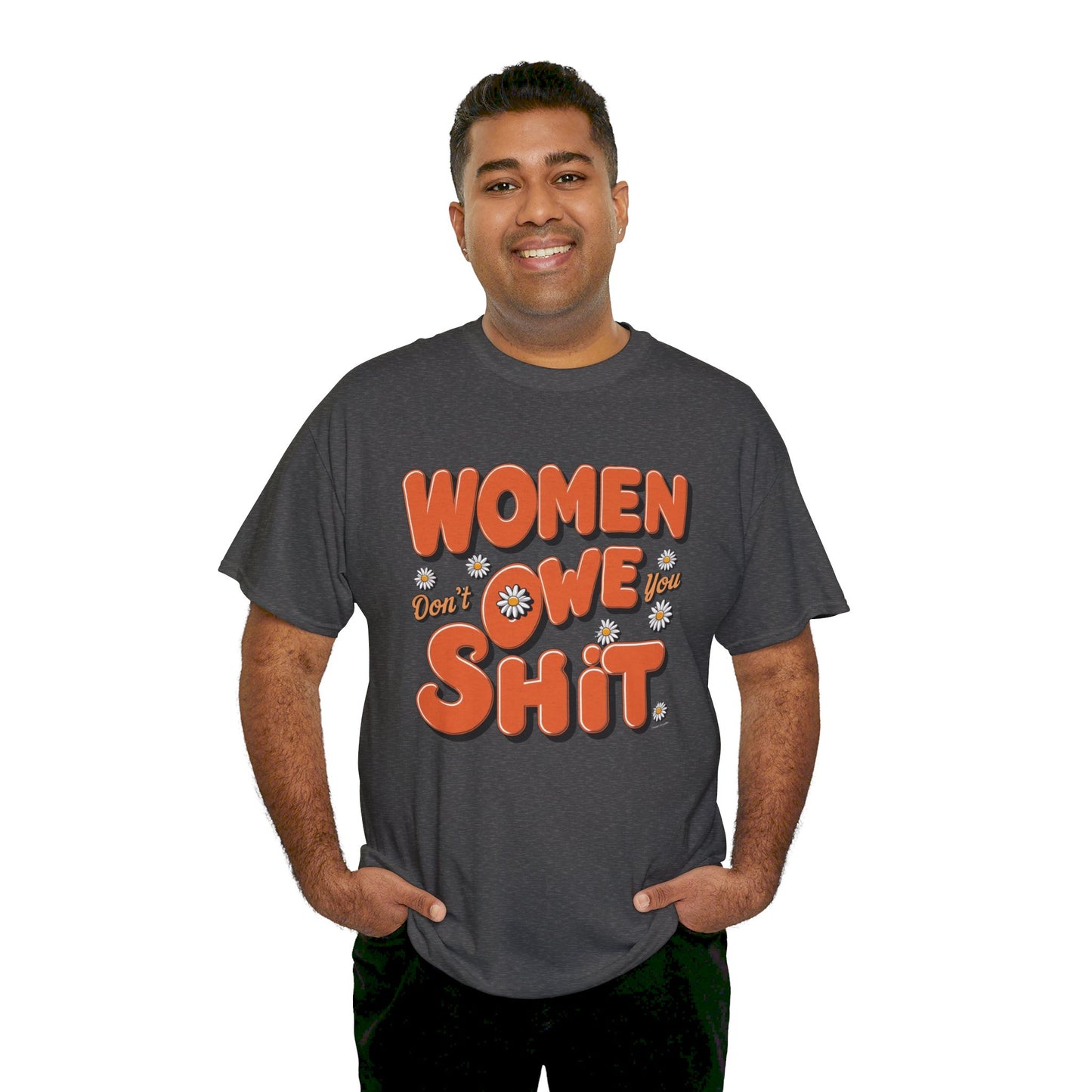 Women Don't Women Heavy Cotton Tee