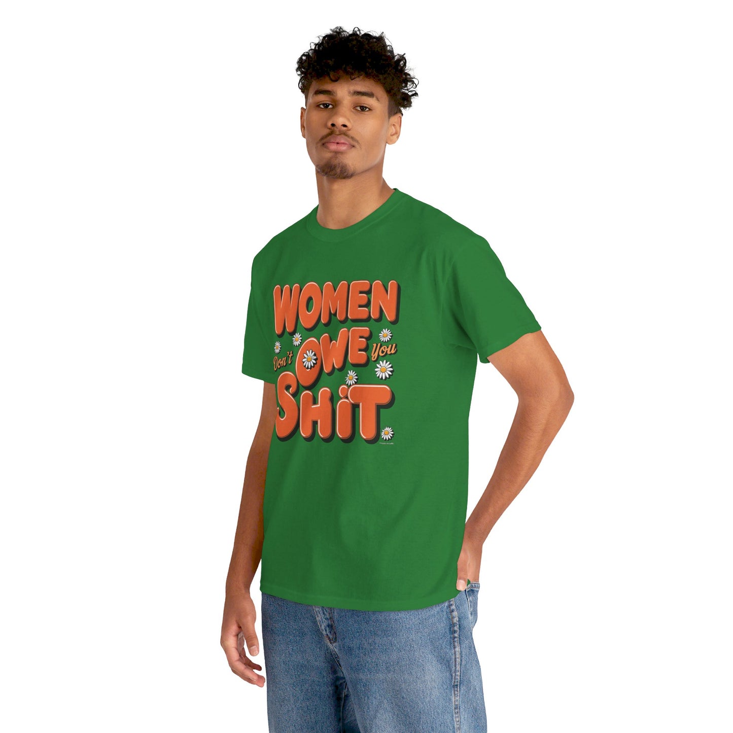 Women Don't Women Heavy Cotton Tee