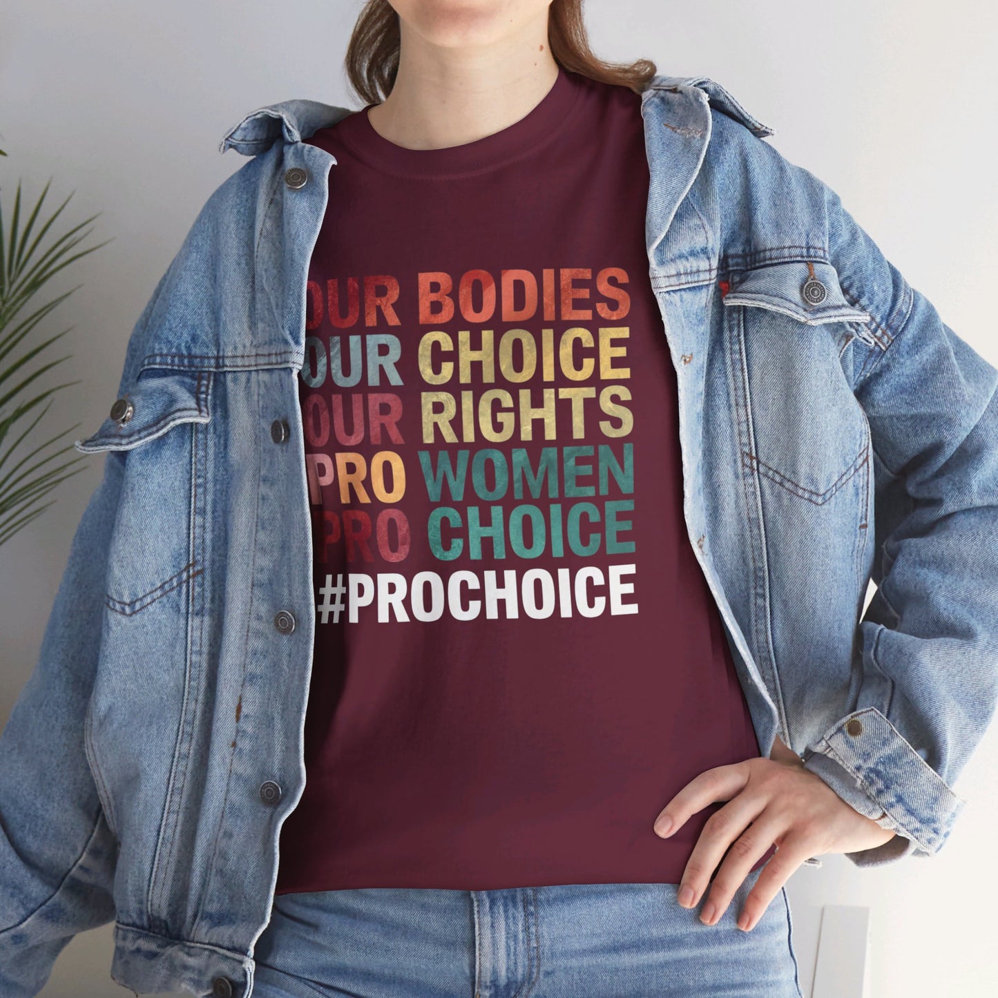Our Bodies Women Heavy Cotton Tee
