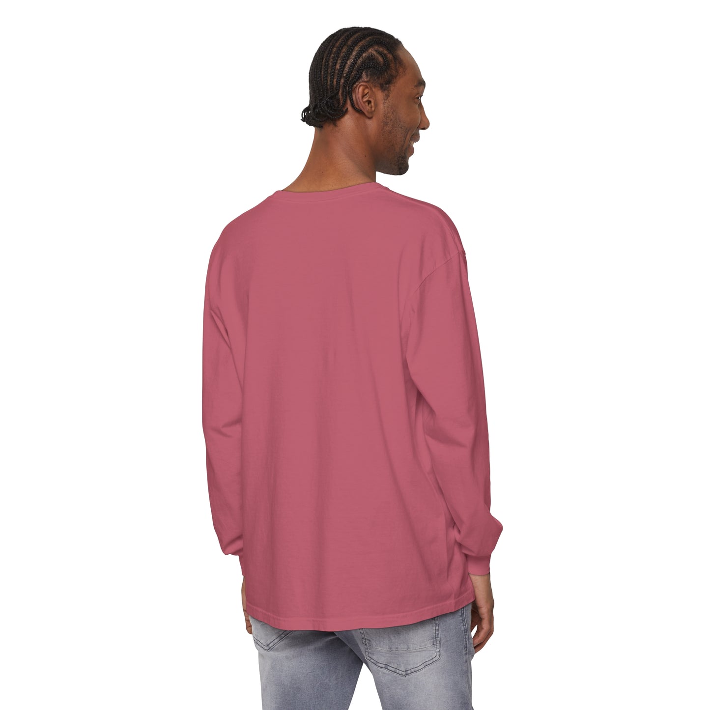 Actually I Can Women Garment-dyed Long Sleeve T-Shirt