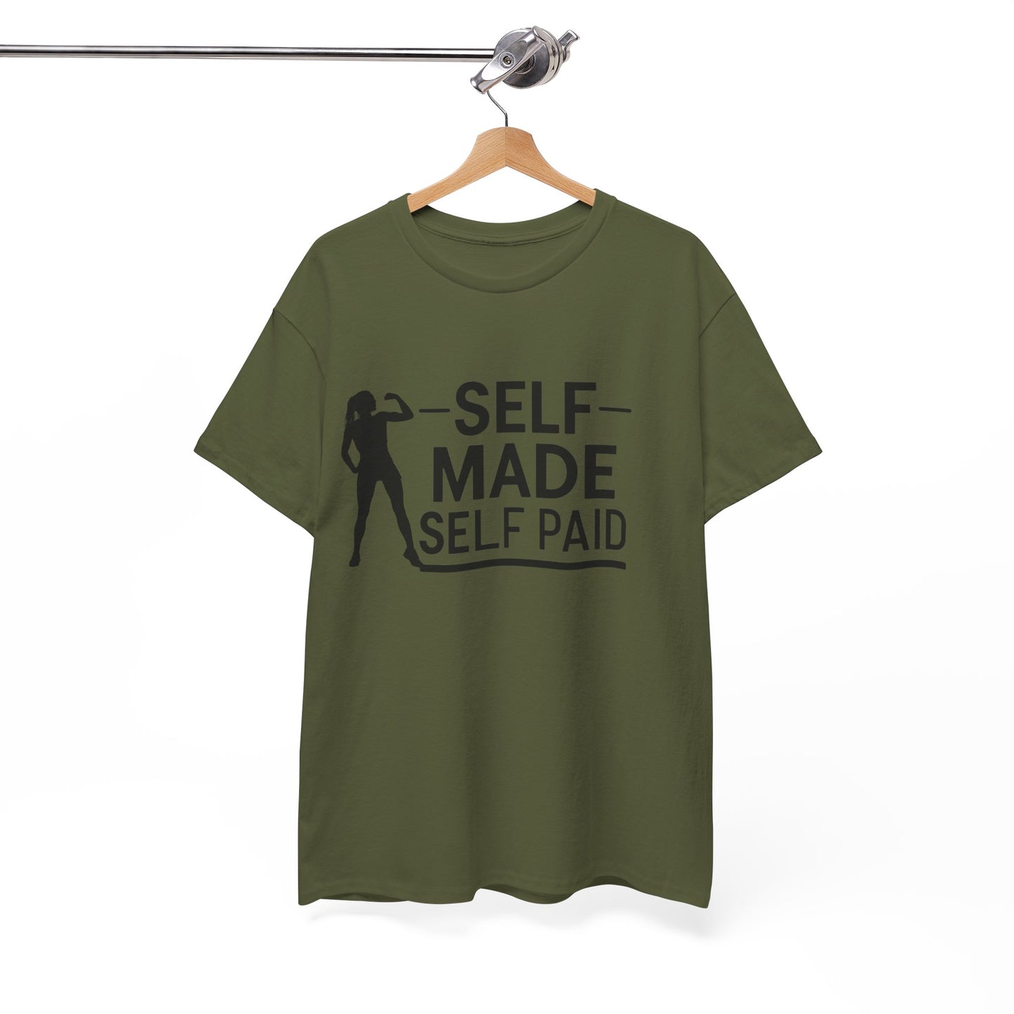 Self Made Printed T Shirt with Hearts