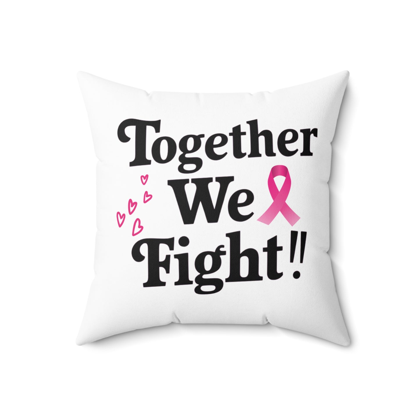 Together  Spun Polyester Square Pillow