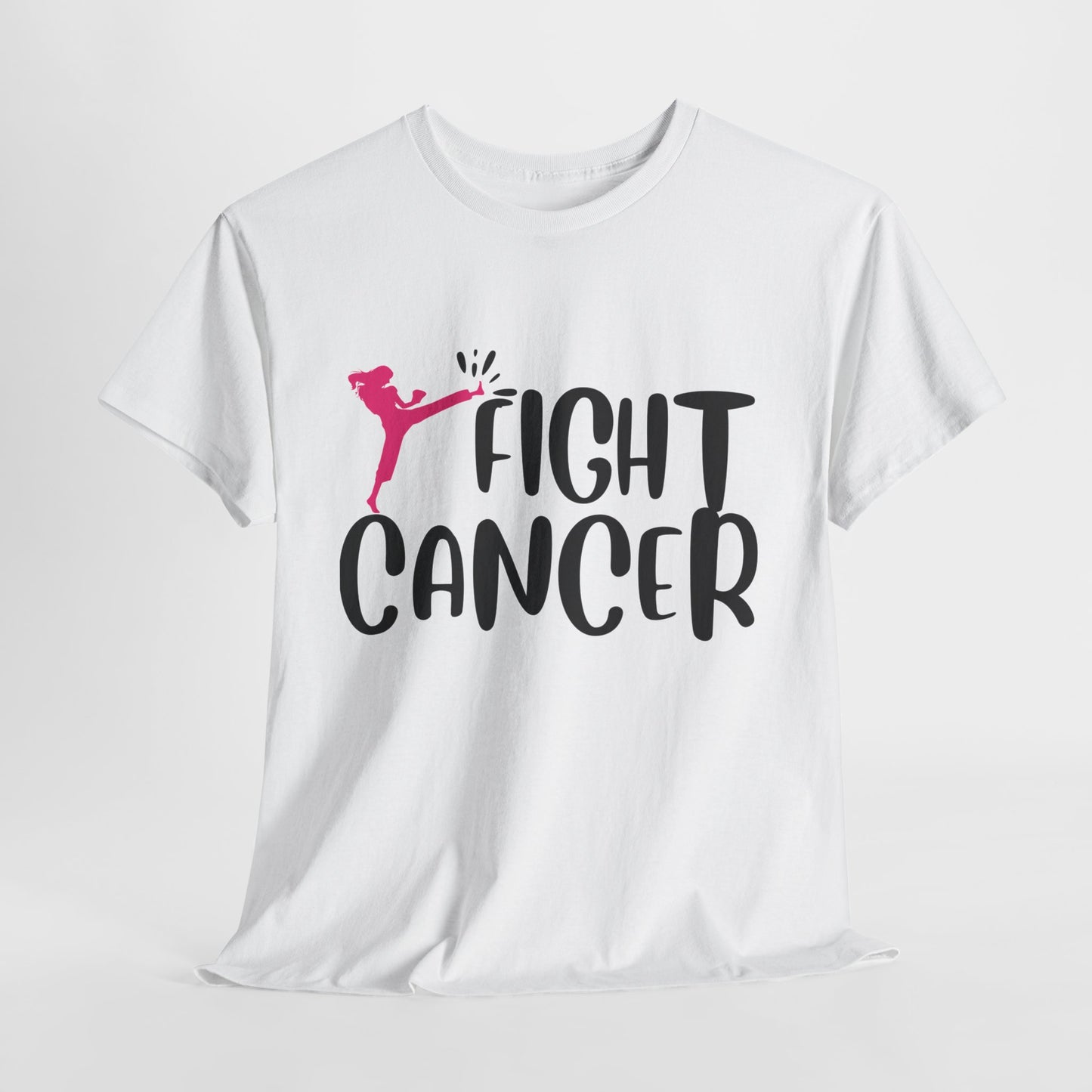 Fight Cancer Unisex Heavy Cotton Tee