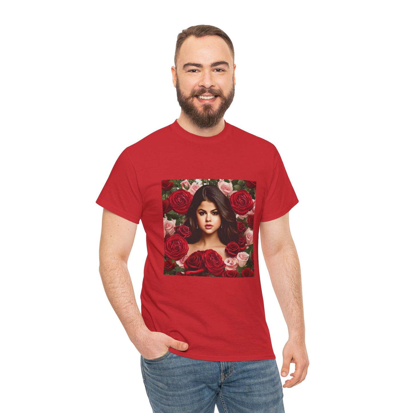 Selena Gomez T Shirt with Hearts