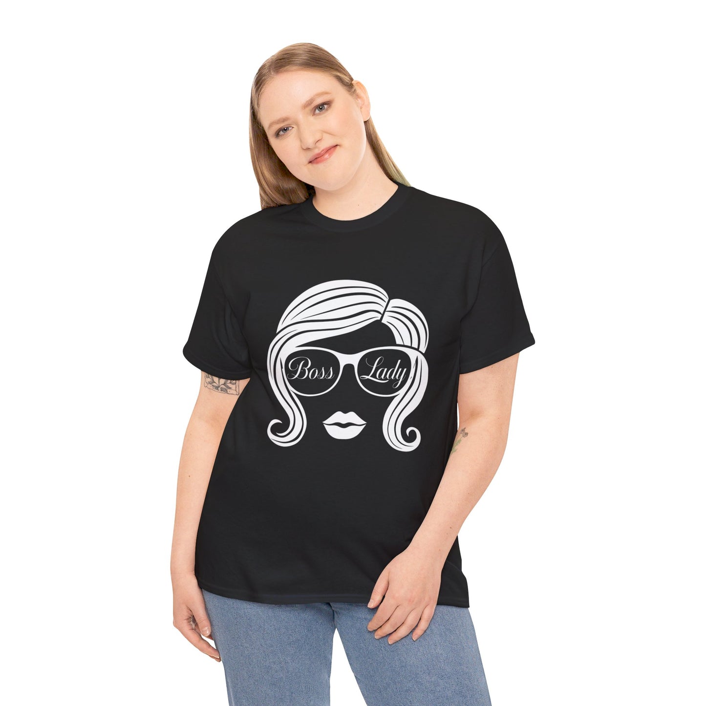 Boss Lady Women Heavy Cotton Tee