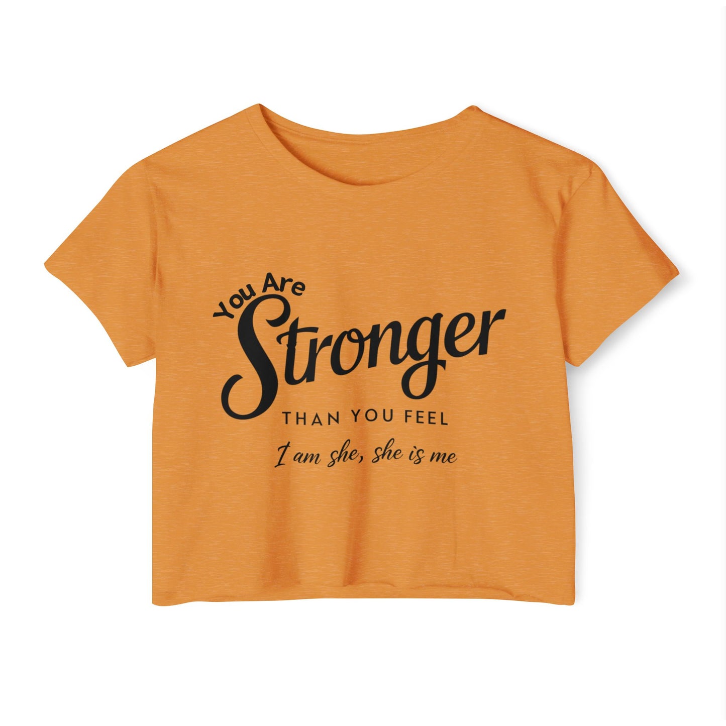 You Are Women's Festival Crop Top