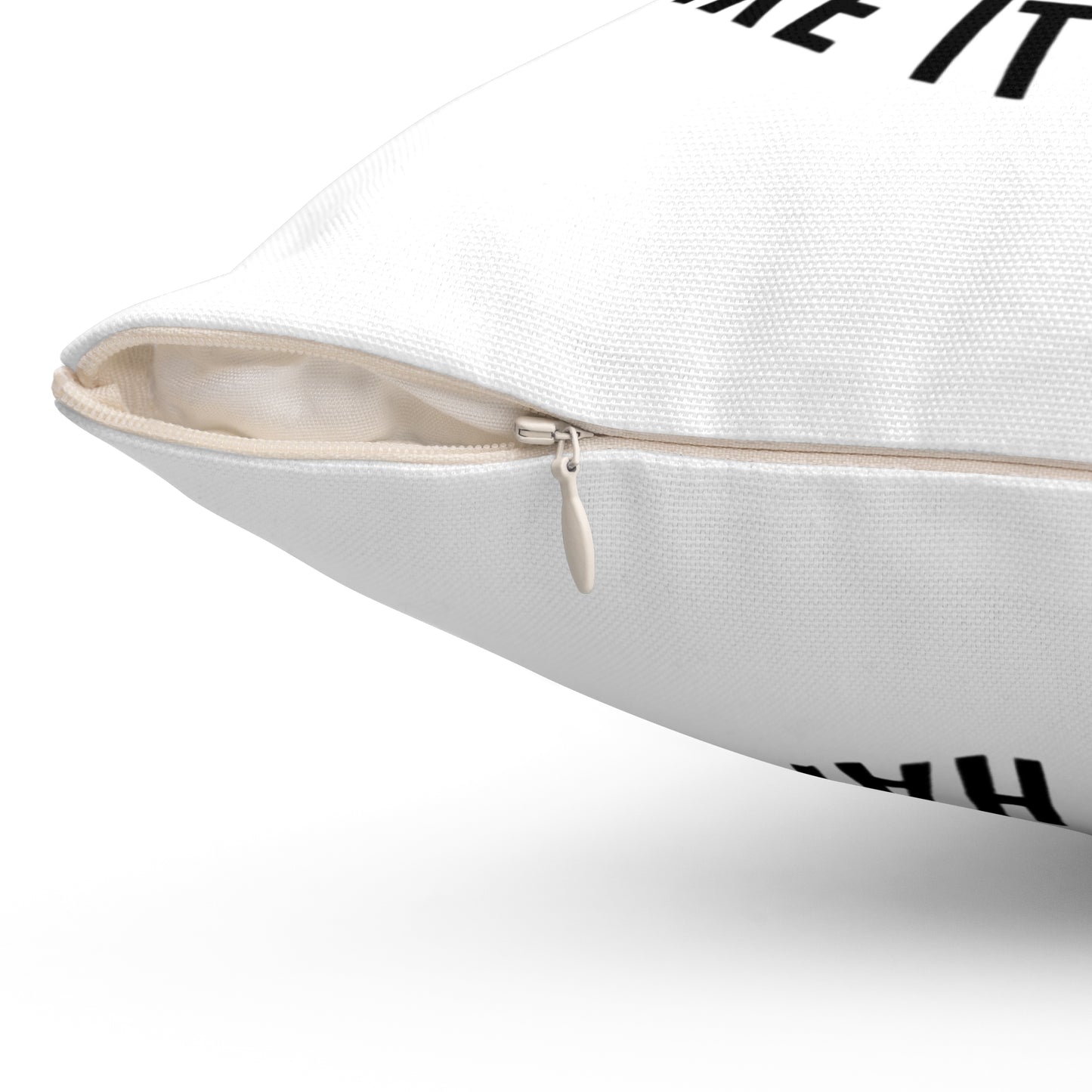 Stay Positive Spun Polyester Square Pillow