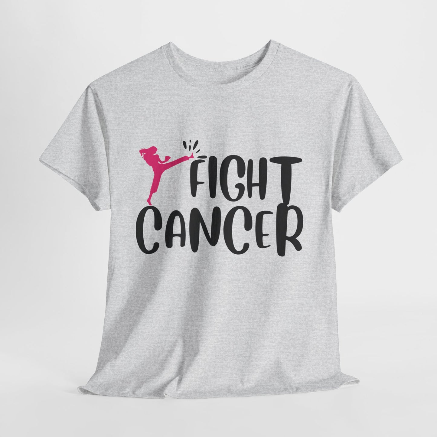 Fight Cancer Unisex Heavy Cotton Tee