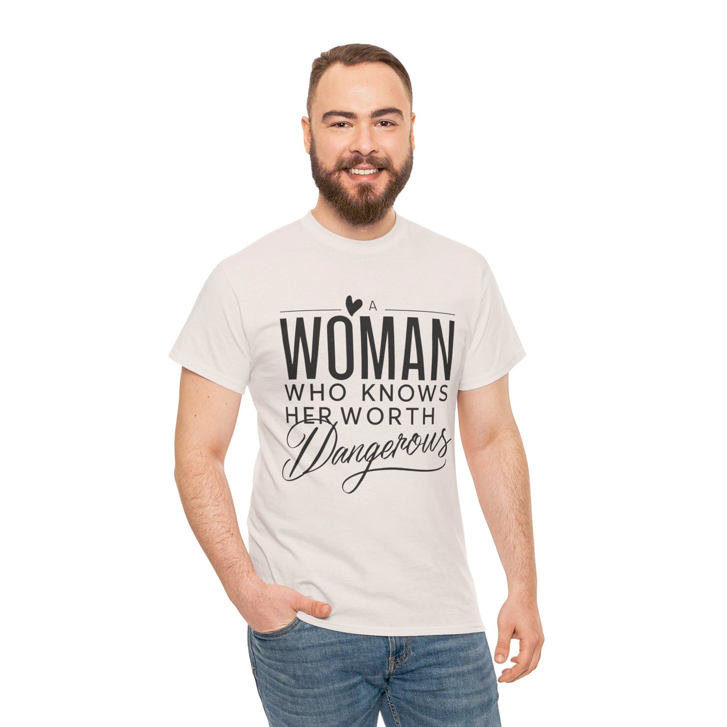 A Woman Heavy Cotton Tee