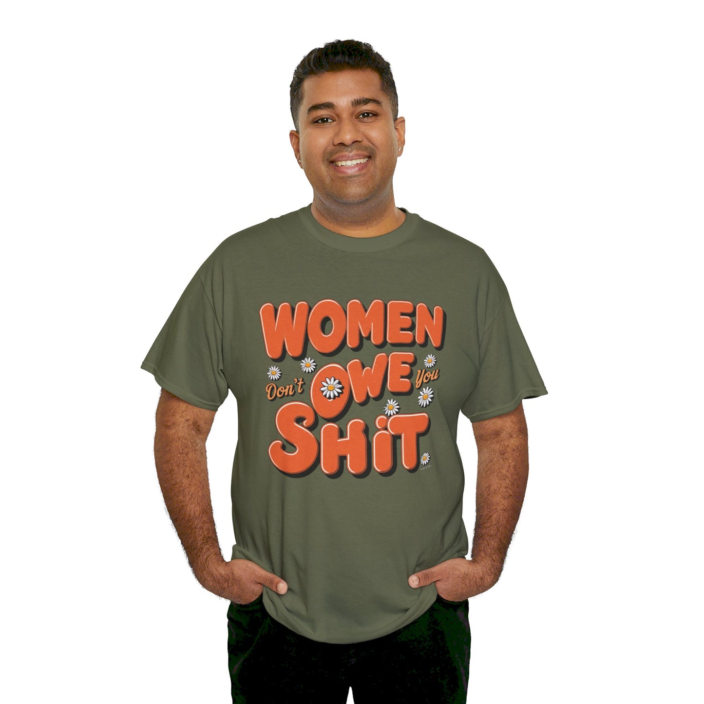 Women Don't Women Heavy Cotton Tee
