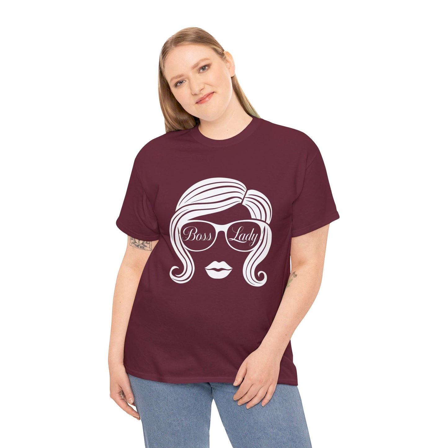 Boss Lady Women Heavy Cotton Tee