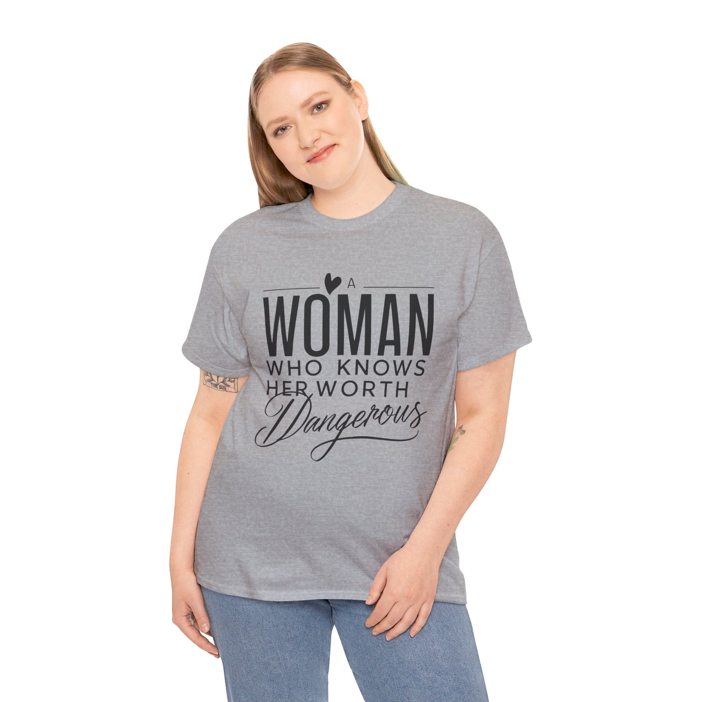 A Woman Heavy Cotton Tee