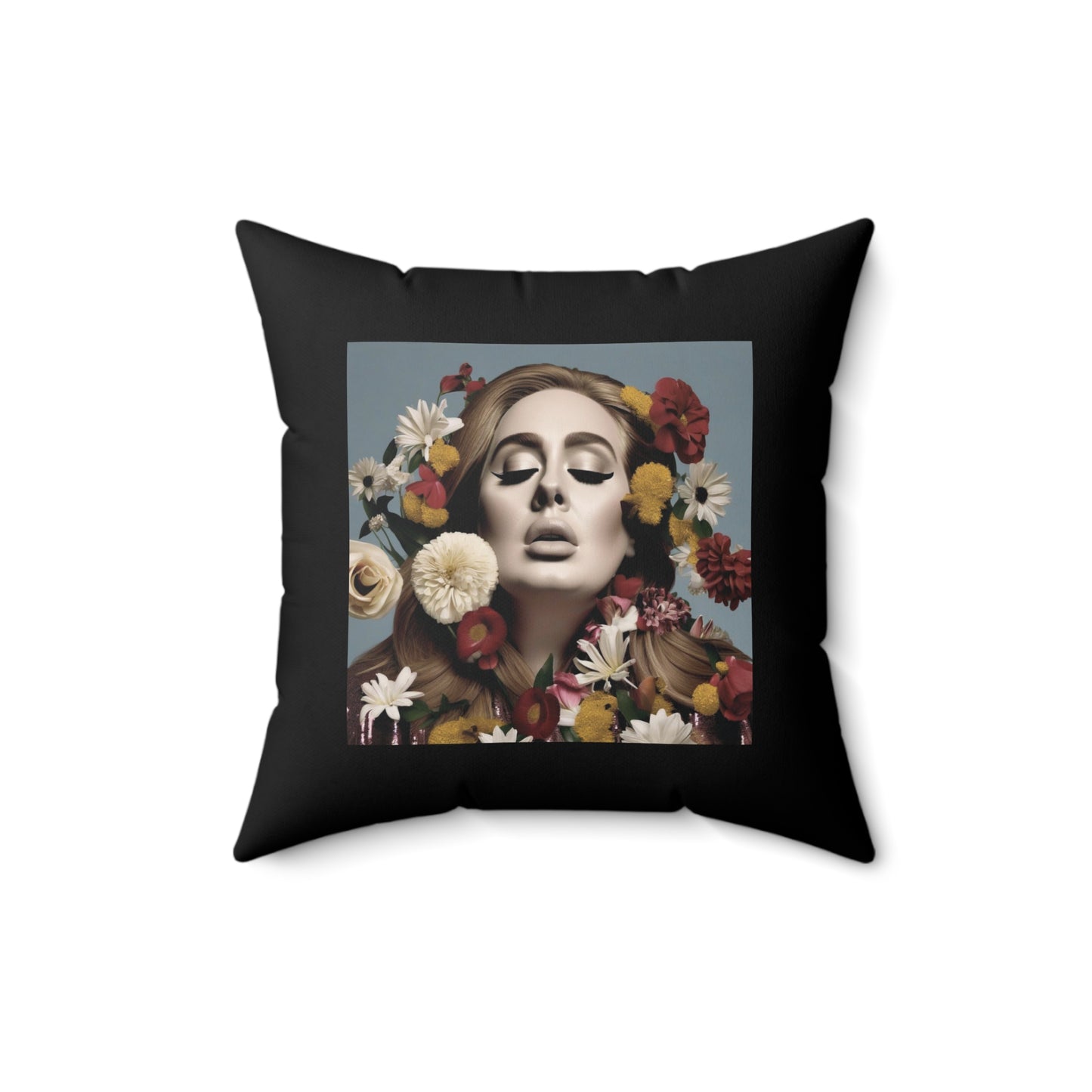 Women Spun Polyester Square Pillow