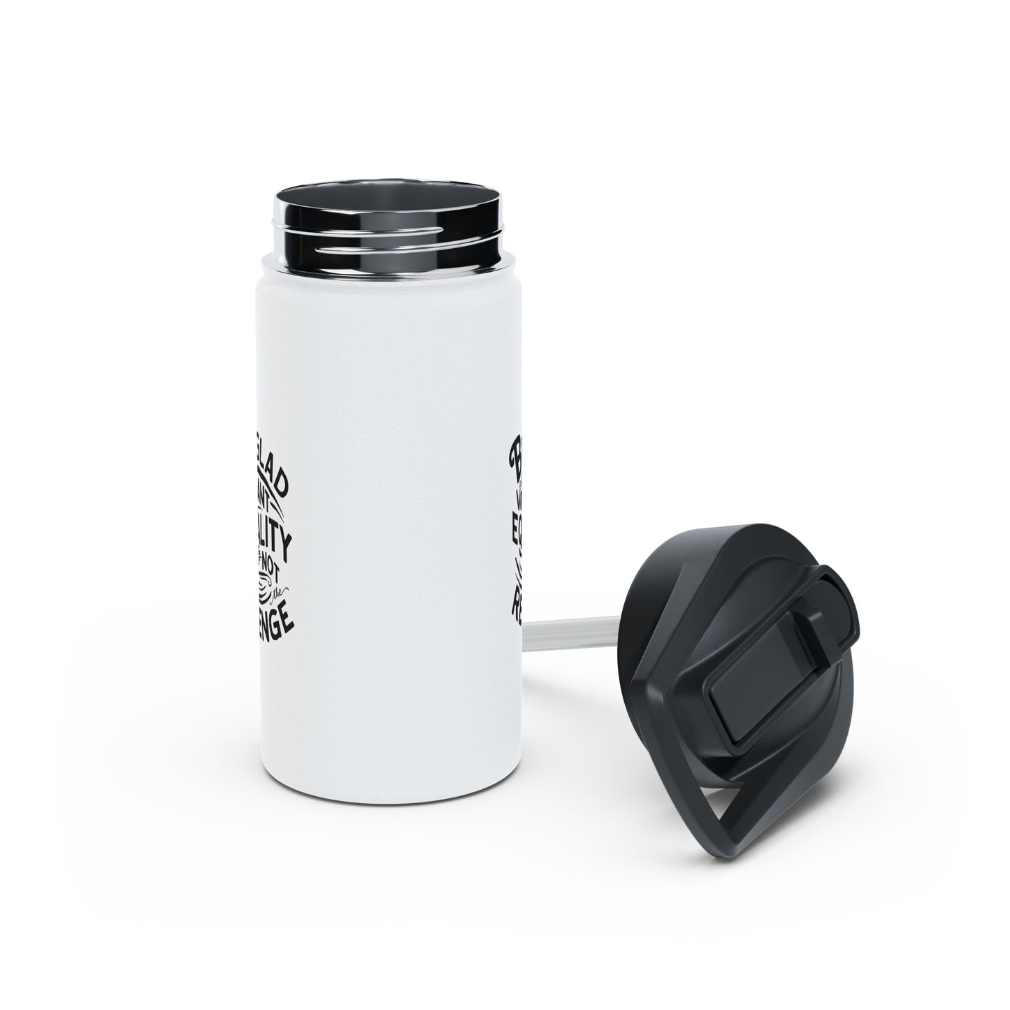 BE Glad Stainless Steel Water Bottle, Standard Lid