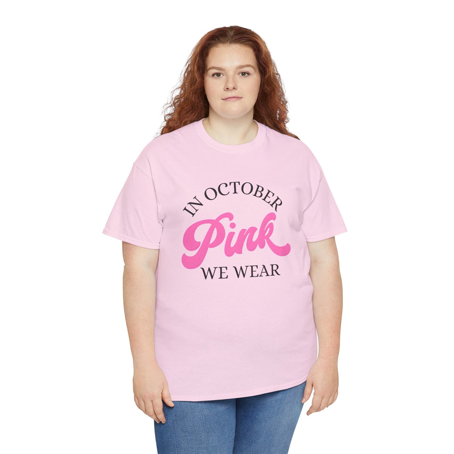 In October Unisex Heavy Cotton Tee