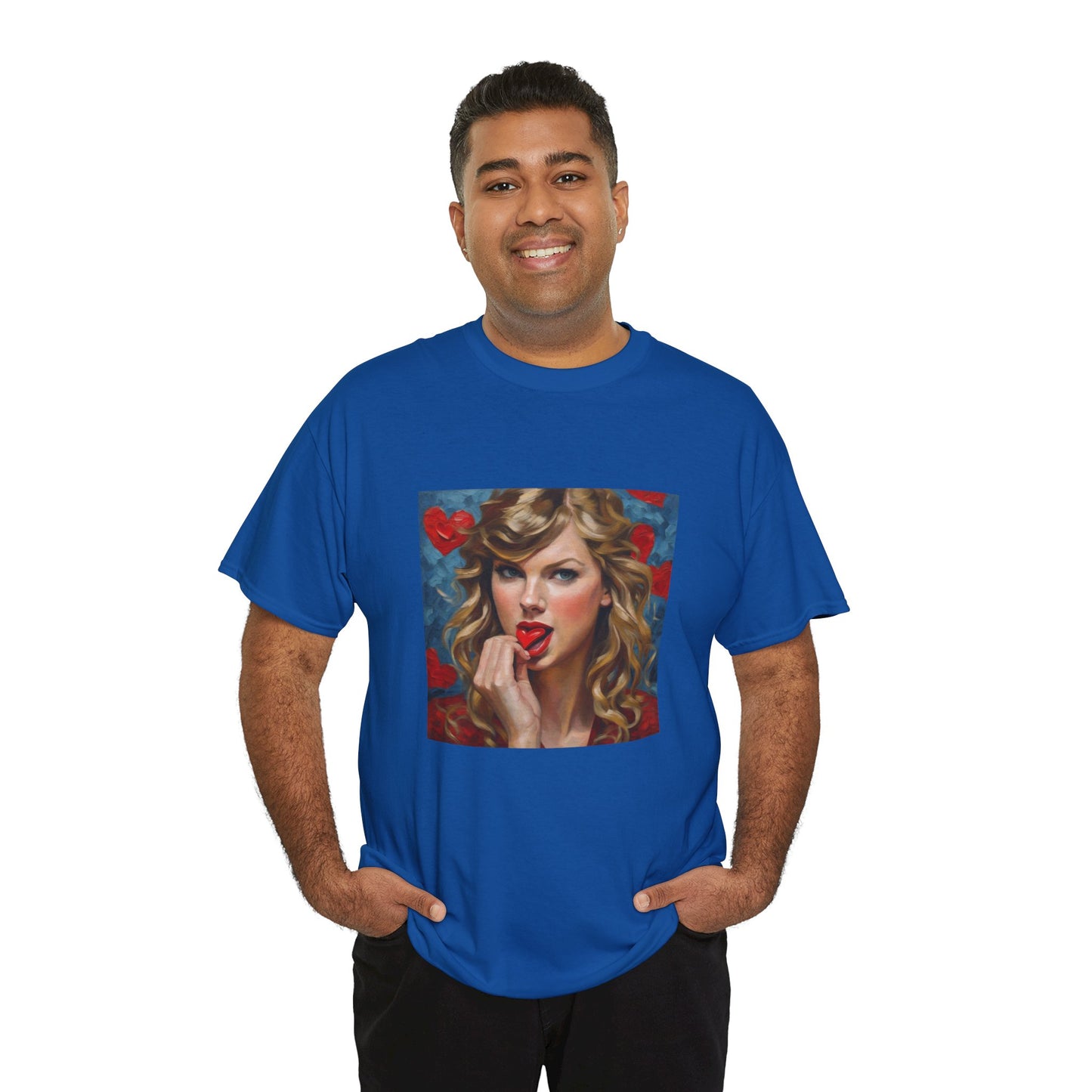 Taylor Swift T Shirt with Hearts