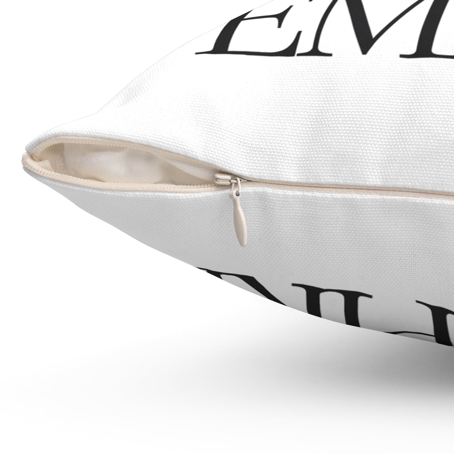 Just A Queen Spun Polyester Square Pillow