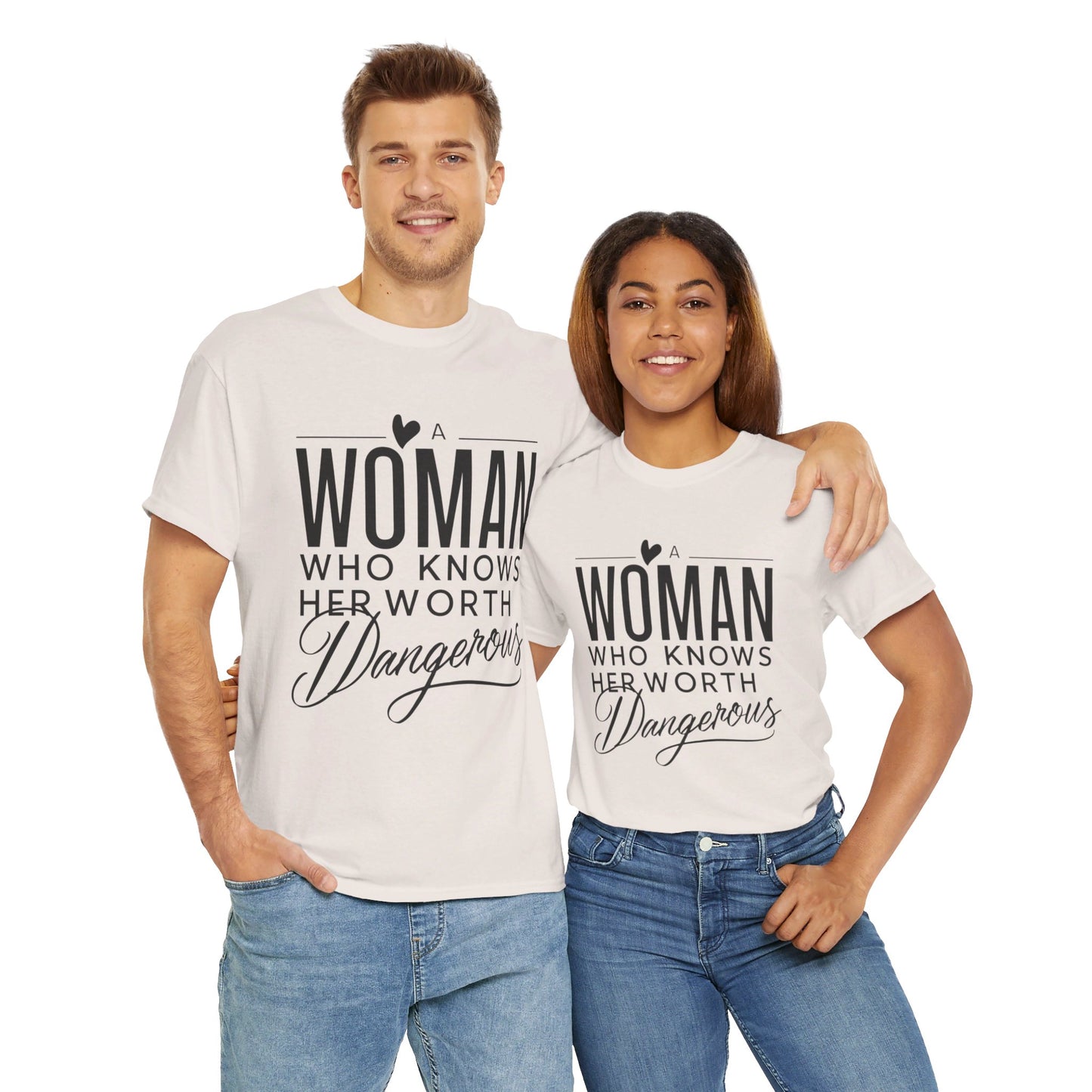 A Woman Heavy Cotton Tee