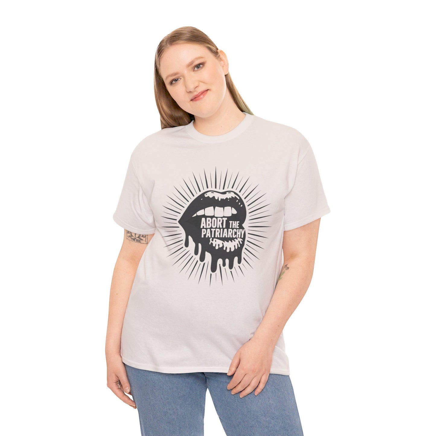 Abort The Women Heavy Cotton Tee