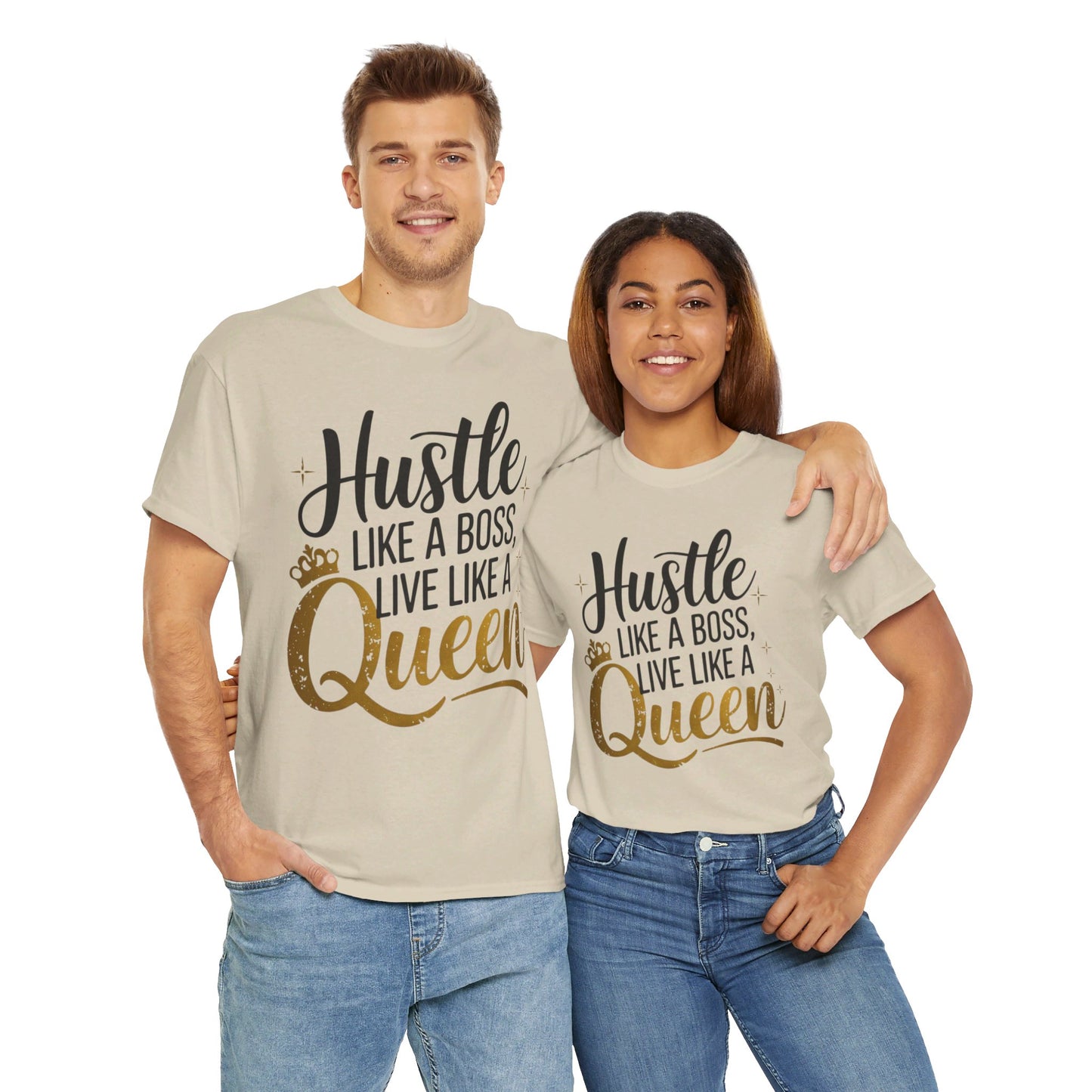 Hustle Women Heavy Cotton Tee