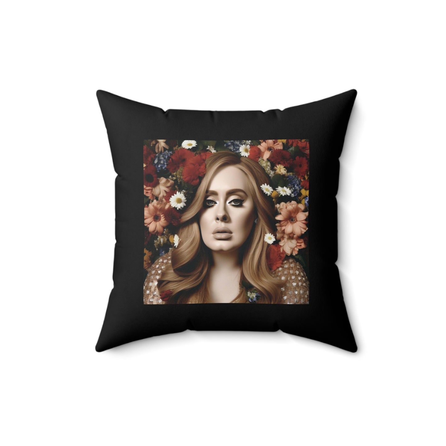 Women Spun Polyester Square Pillow
