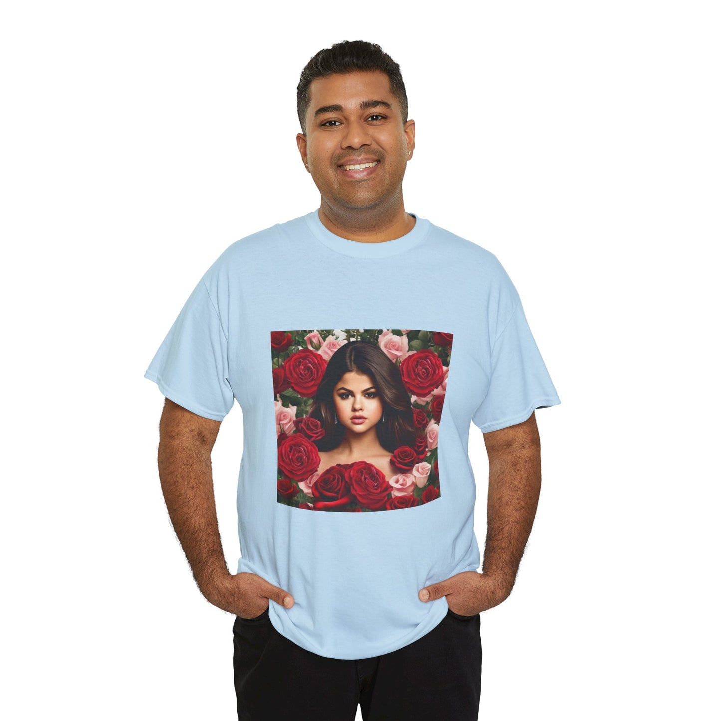 Selena Gomez T Shirt with Hearts