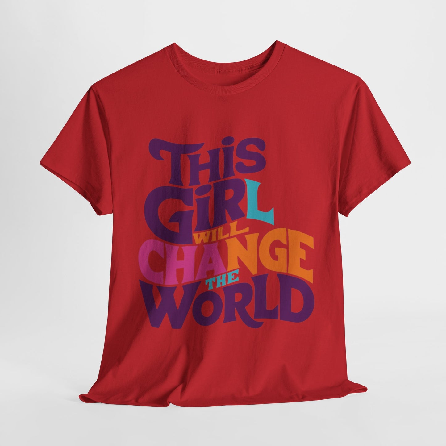 This Girl Printed  T Shirt with Hearts