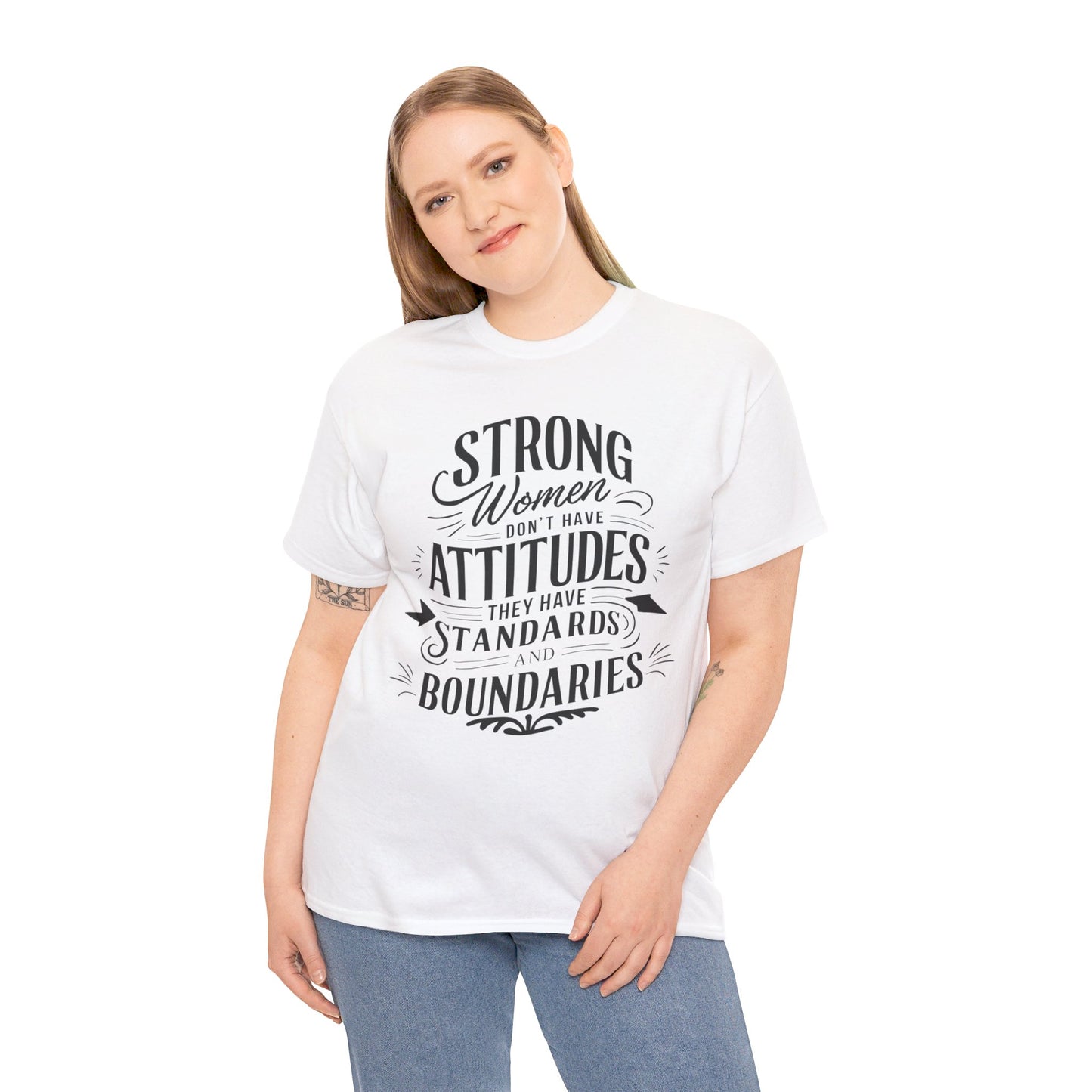 Strong Women Women Heavy Cotton Tee