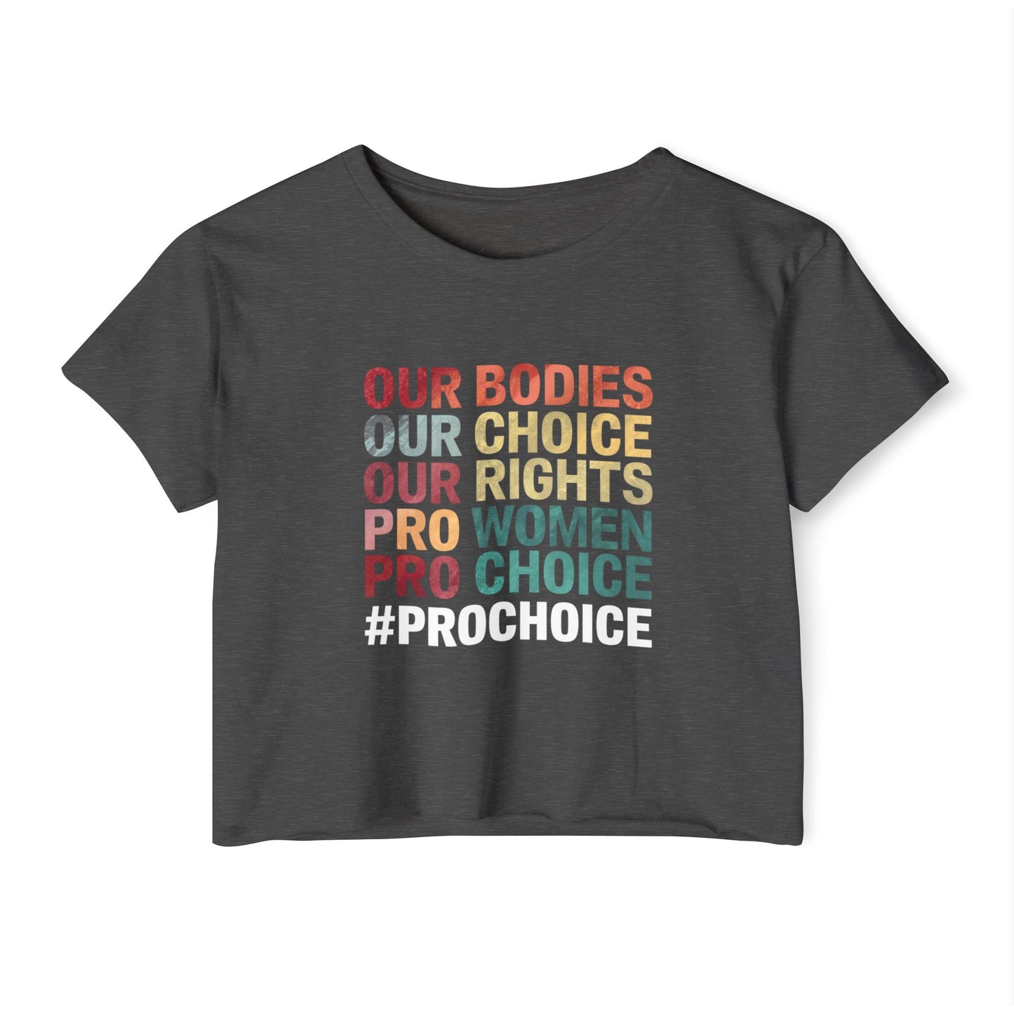Our Bodies Women's Festival Crop Top