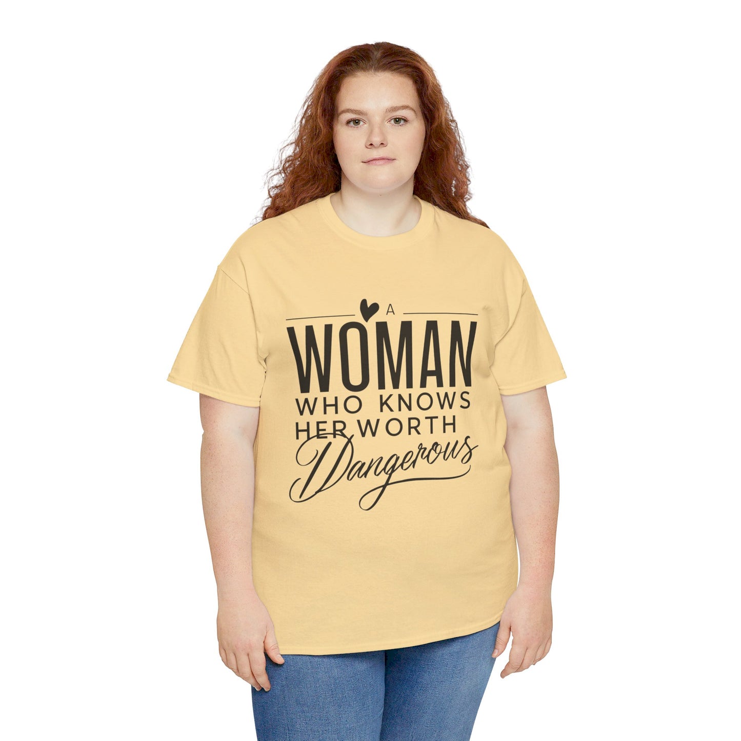 A Woman Heavy Cotton Tee