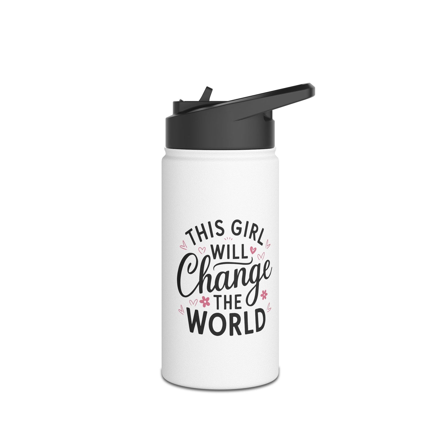 This Girl  Stainless Steel Water Bottle, Standard Lid