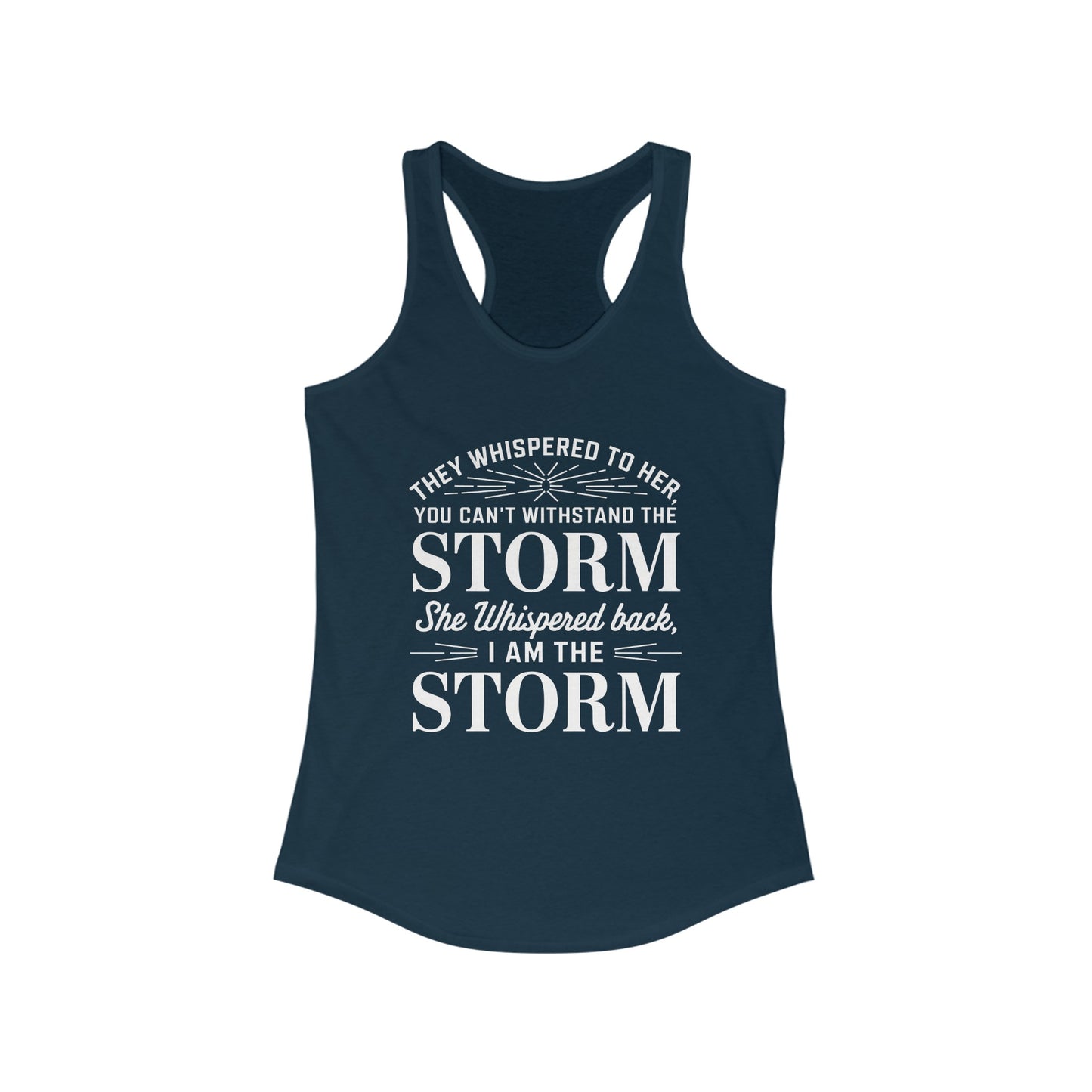 They Whispered Women's Ideal Racerback Tank