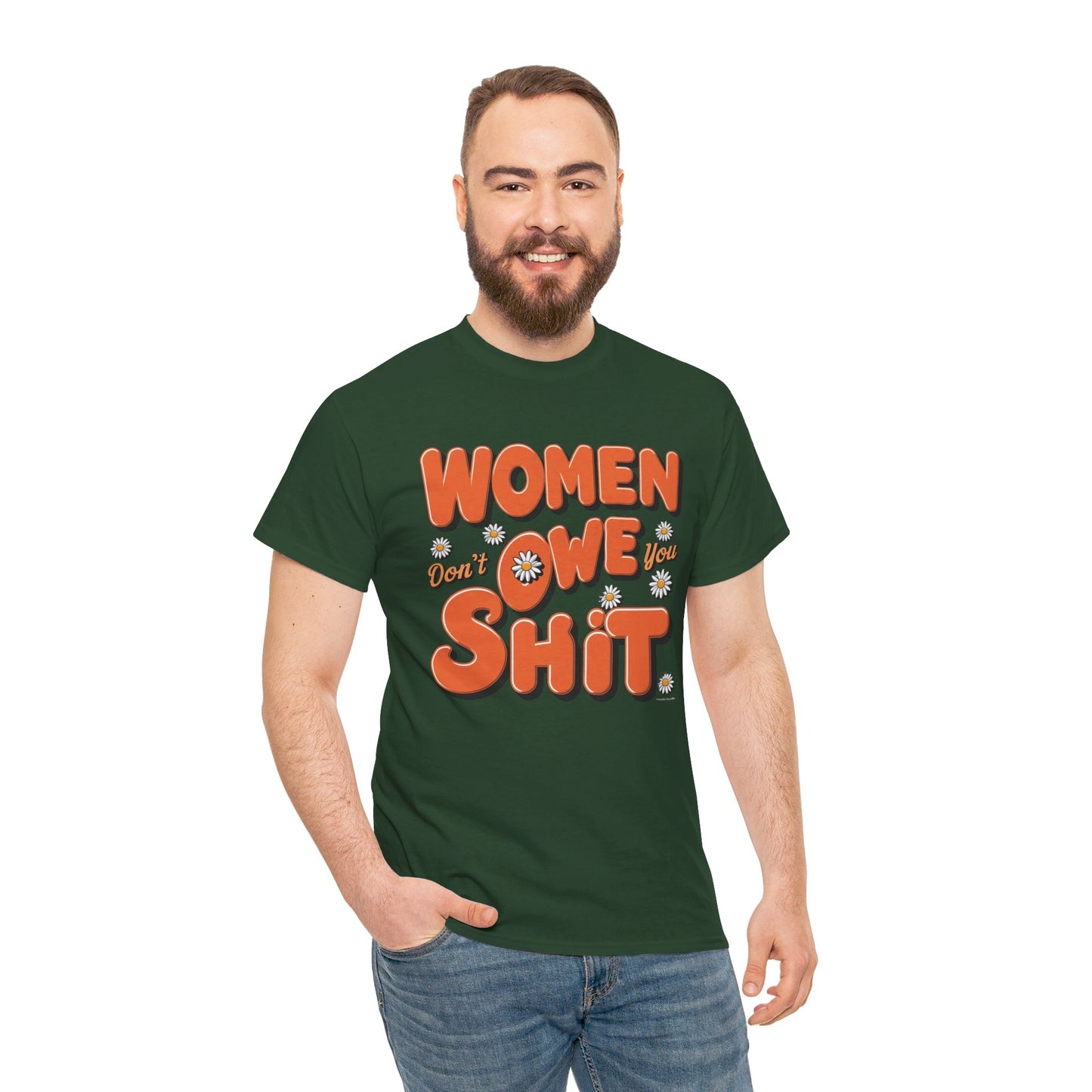 Women Don't Women Heavy Cotton Tee
