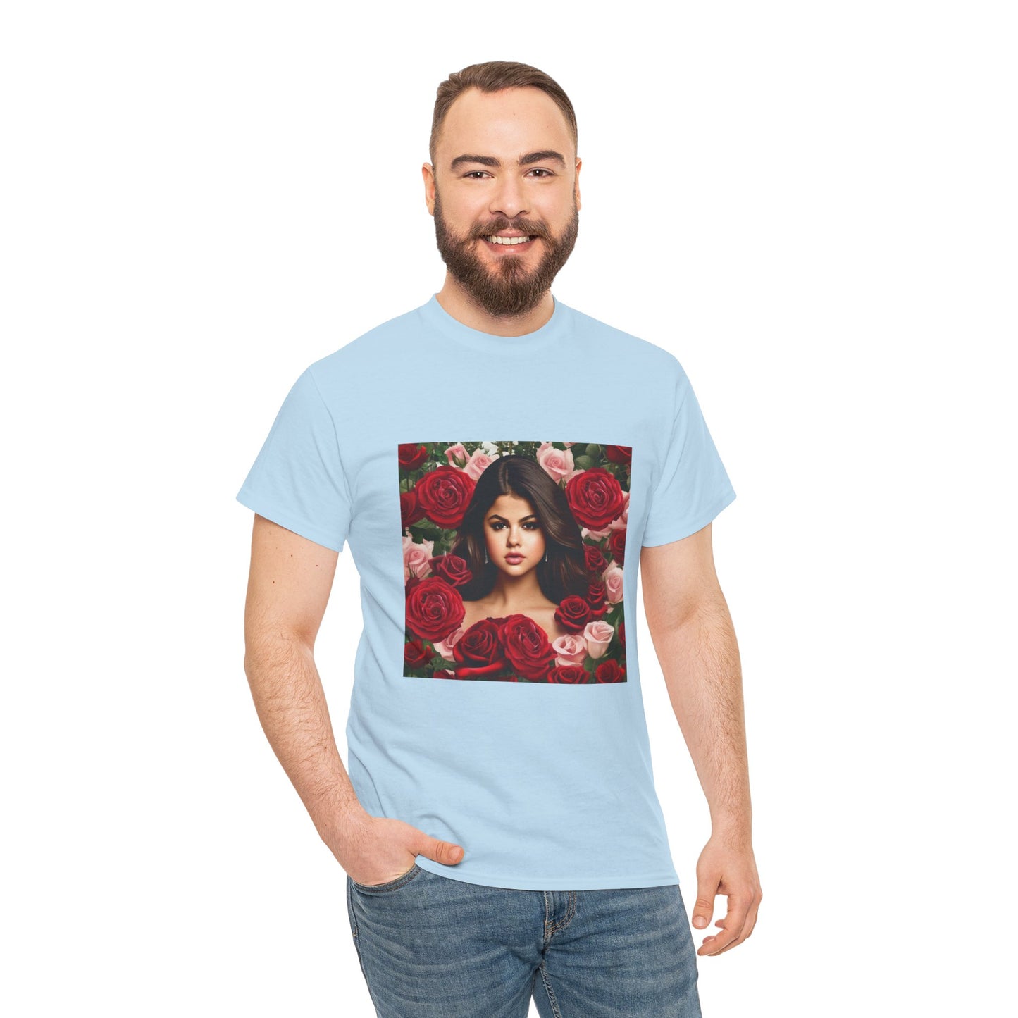 Selena Gomez T Shirt with Hearts