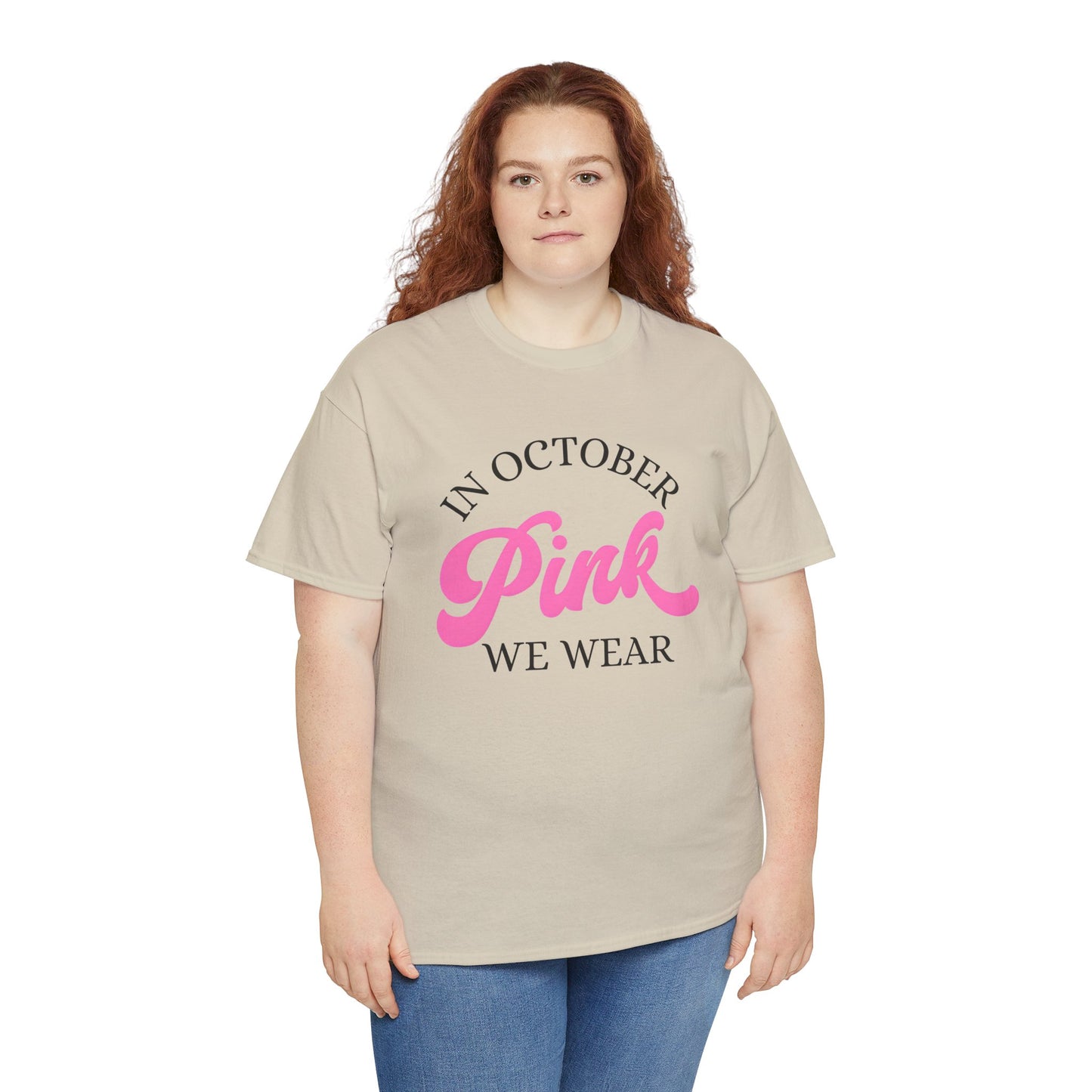 In October Unisex Heavy Cotton Tee
